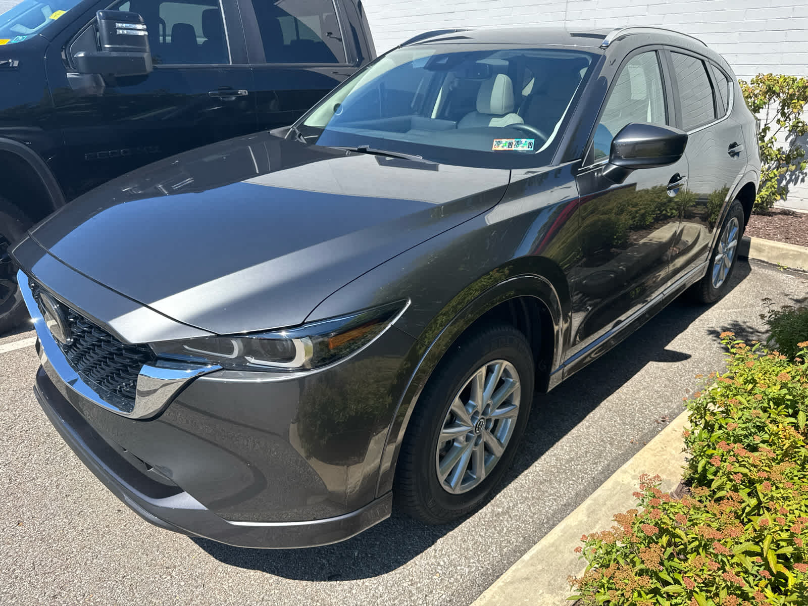 2025 Mazda CX-5 2.5 S Preferred Package Machine Gray Metallic at Bud's Auto Sales
