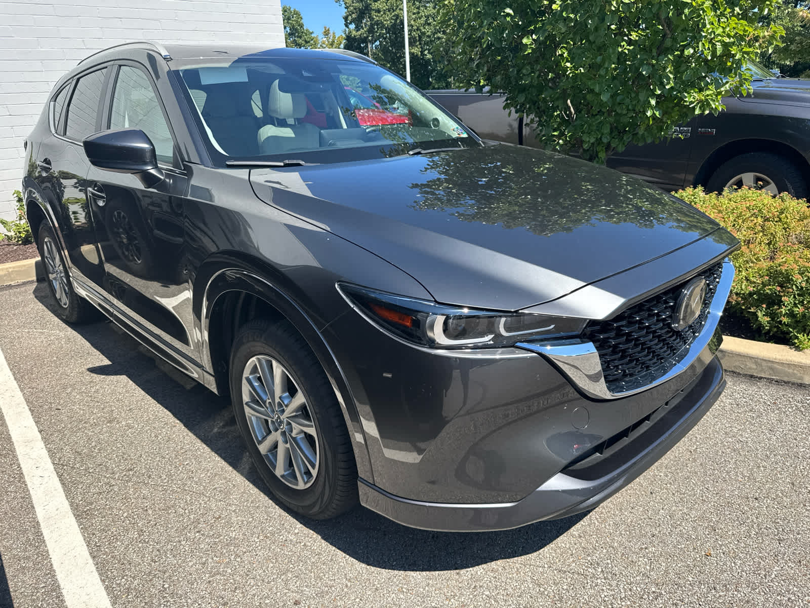 2025 Mazda CX-5 2.5 S Preferred Package Machine Gray Metallic at Bud's Auto Sales