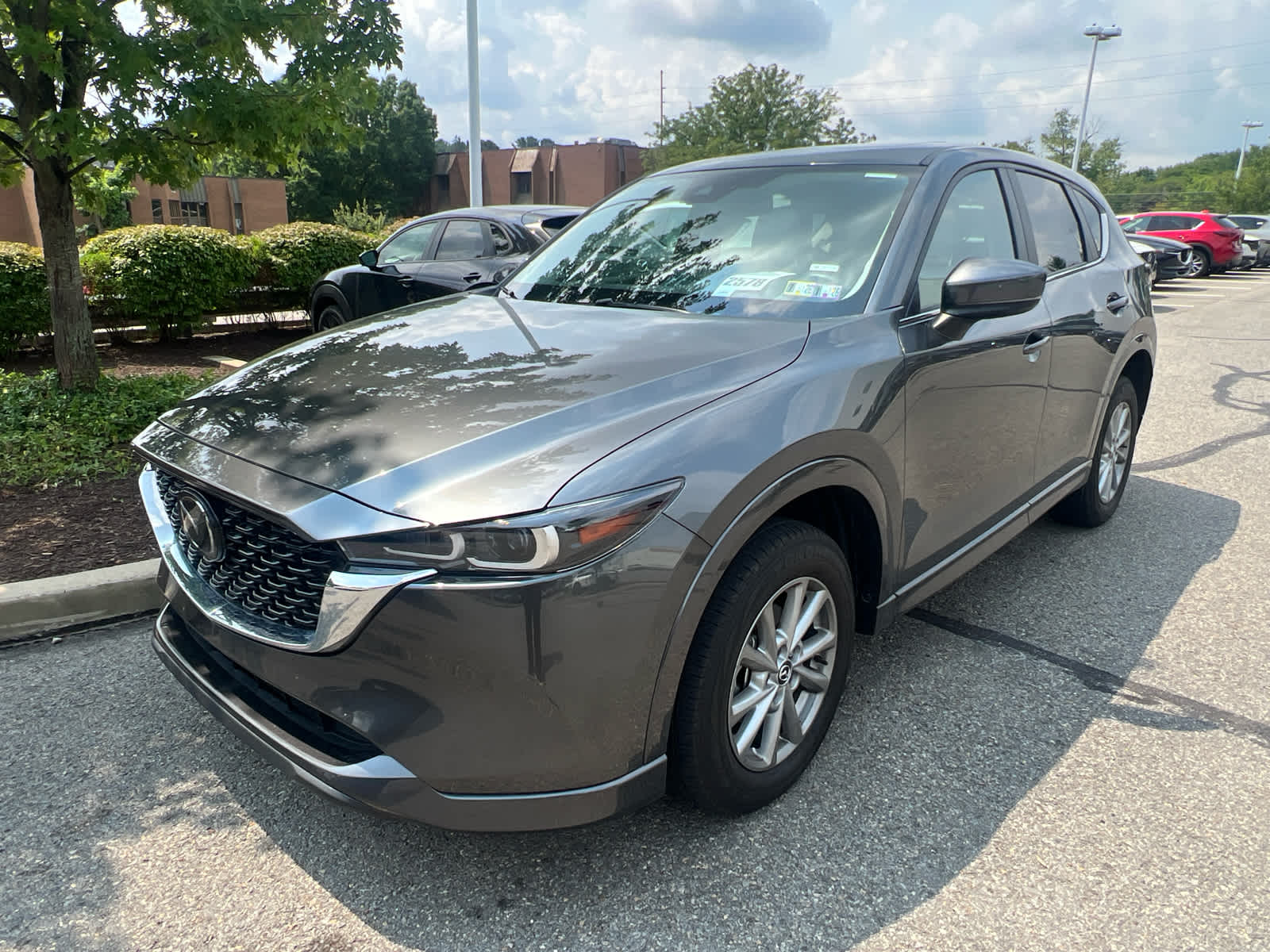 2024 Mazda CX-5 2.5 S Preferred Package Machine Gray Metallic at Cochran Mazda