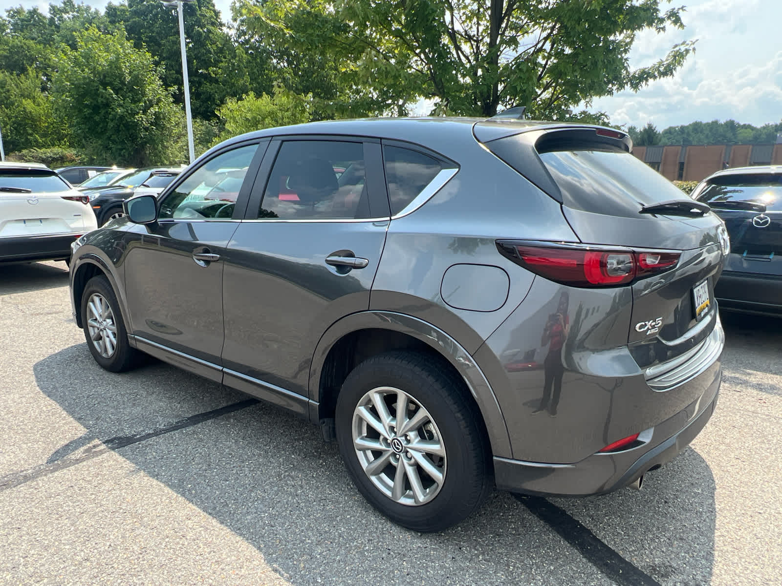 2024 Mazda CX-5 2.5 S Preferred Package Machine Gray Metallic at Cochran Mazda