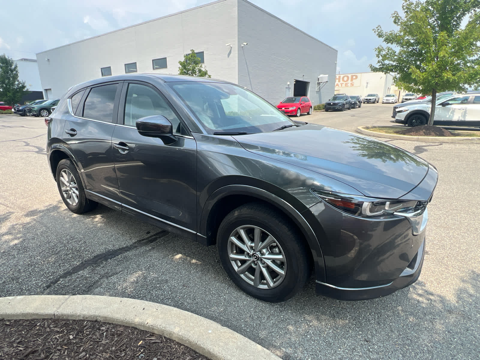2024 Mazda CX-5 2.5 S Preferred Package Machine Gray Metallic at Cochran Mazda