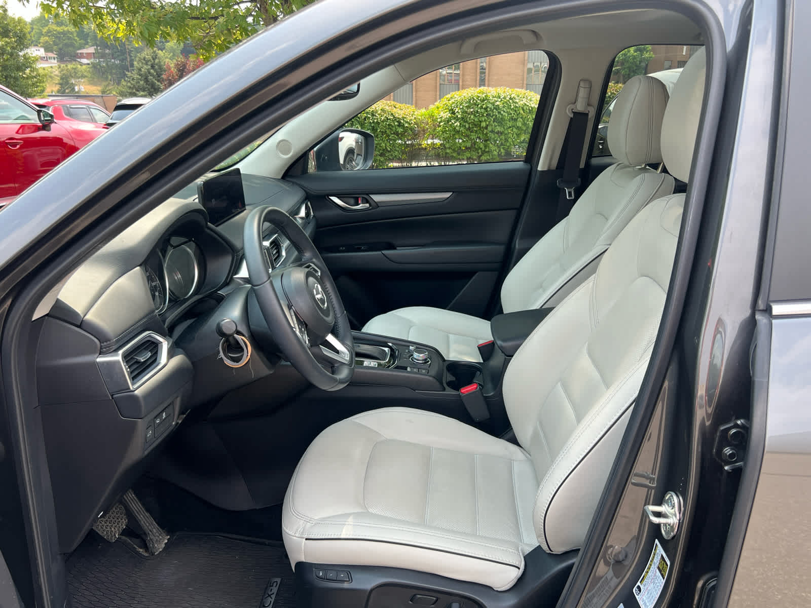 2024 Mazda CX-5 2.5 S Preferred Package Machine Gray Metallic at Cochran Mazda