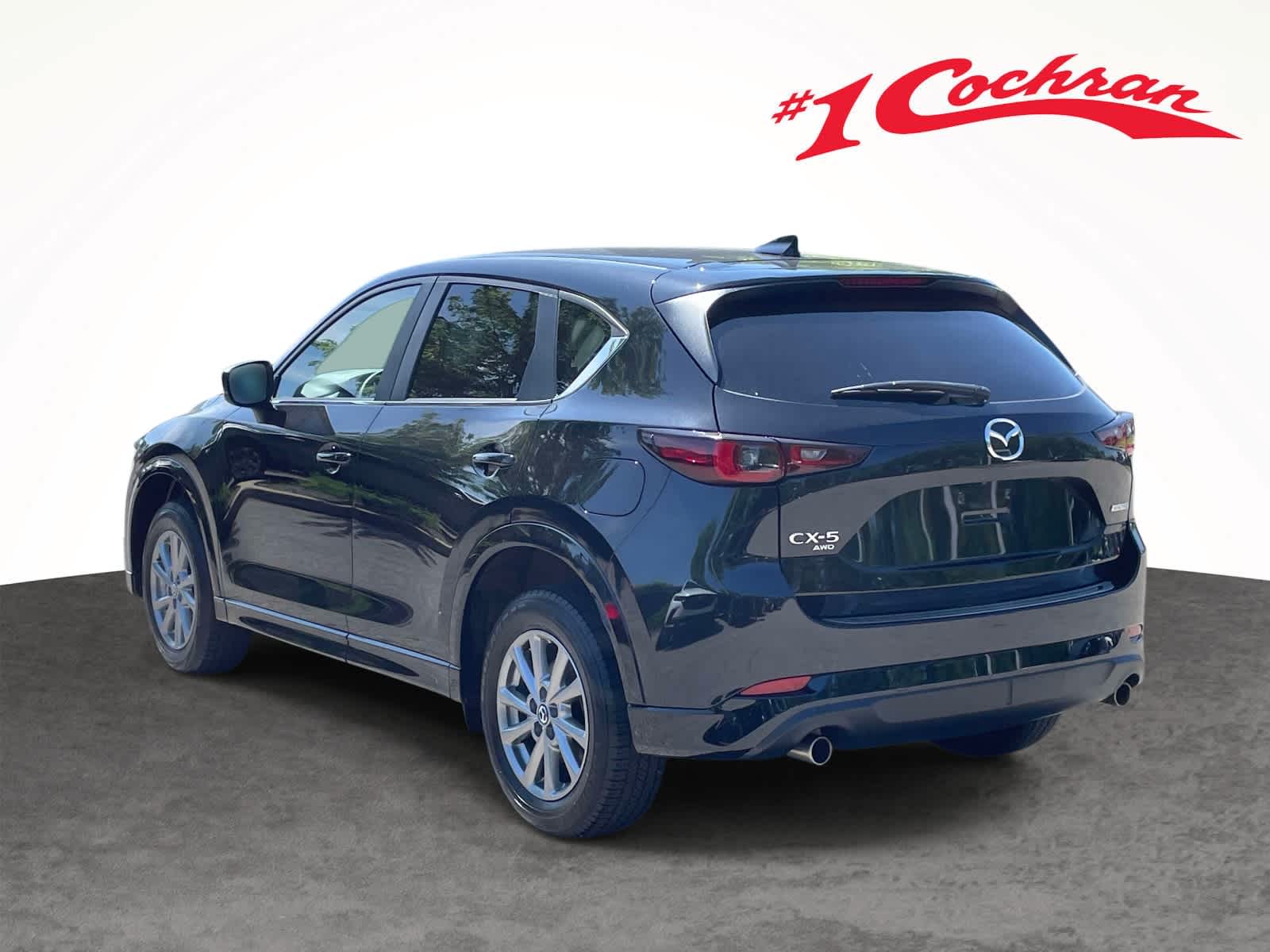 2024 Mazda CX-5 2.5 S Preferred Package Jet Black Mica at Cochran Mazda