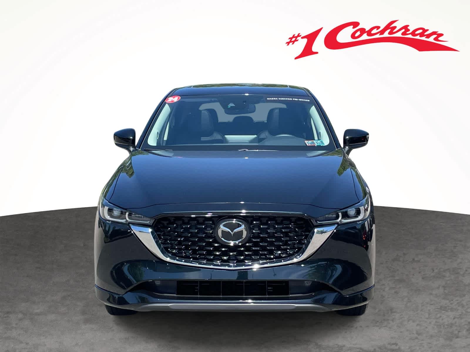 2024 Mazda CX-5 2.5 S Preferred Package Jet Black Mica at Cochran Mazda
