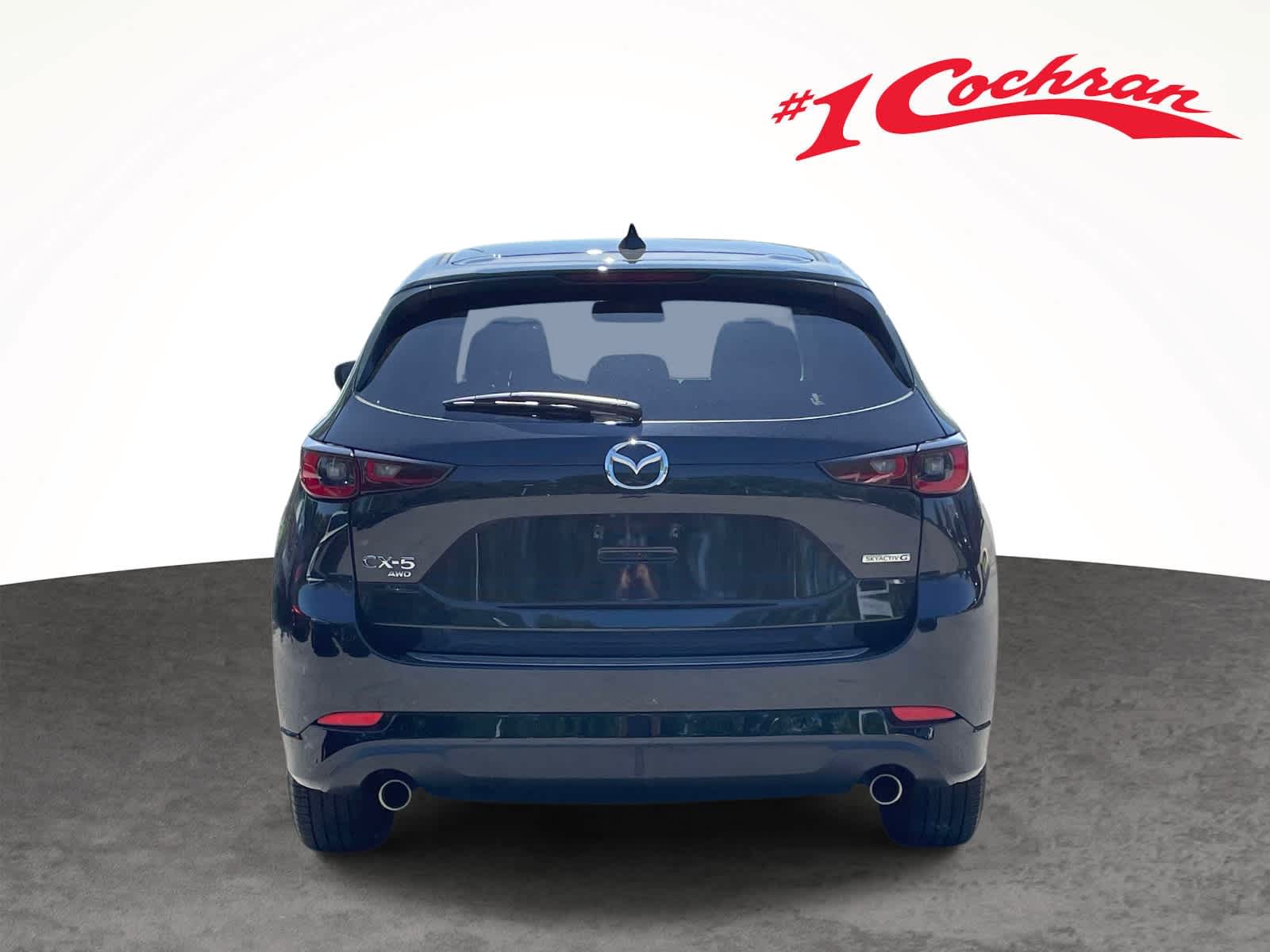 2024 Mazda CX-5 2.5 S Preferred Package Jet Black Mica at Cochran Mazda