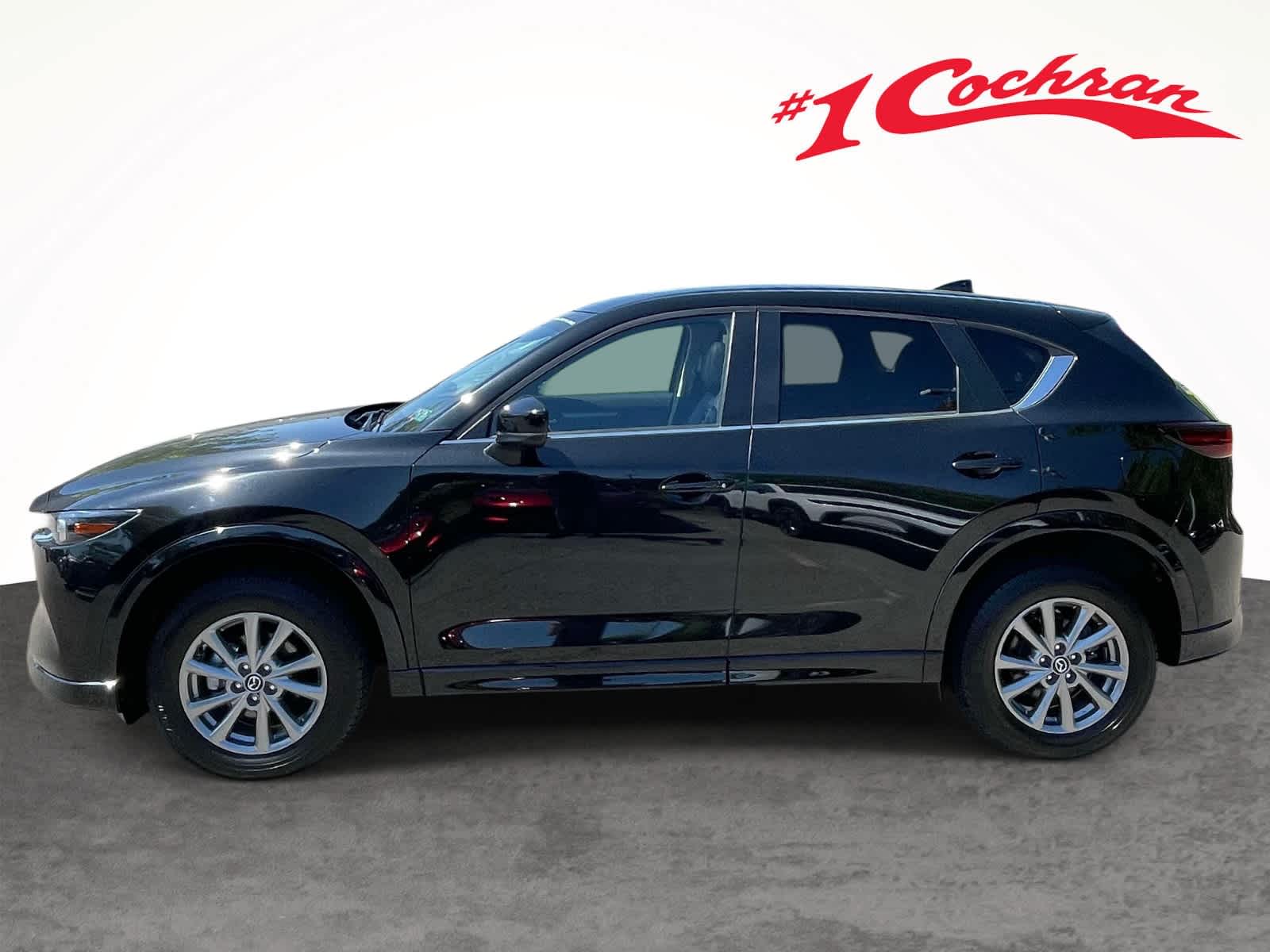 2024 Mazda CX-5 2.5 S Preferred Package Jet Black Mica at Cochran Mazda