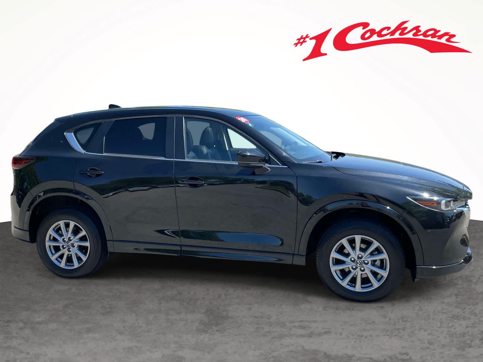 2024 Mazda CX-5 2.5 S Preferred Package Jet Black Mica at Cochran Mazda