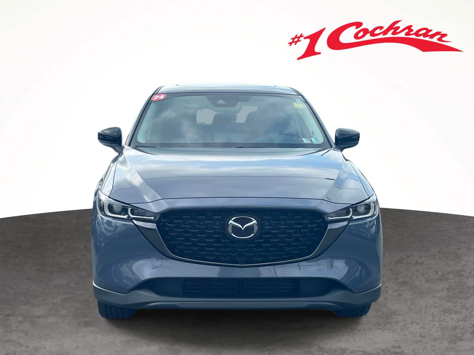 2024 Mazda CX-5 2.5 S Carbon Edition Polymetal Gray Metallic at Bud's Auto Sales