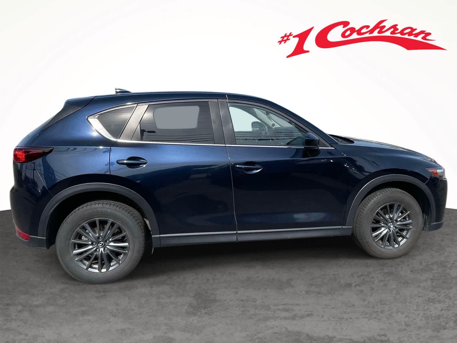2021 Mazda CX-5 Touring Deep Crystal Blue Mica at Cochran Mazda