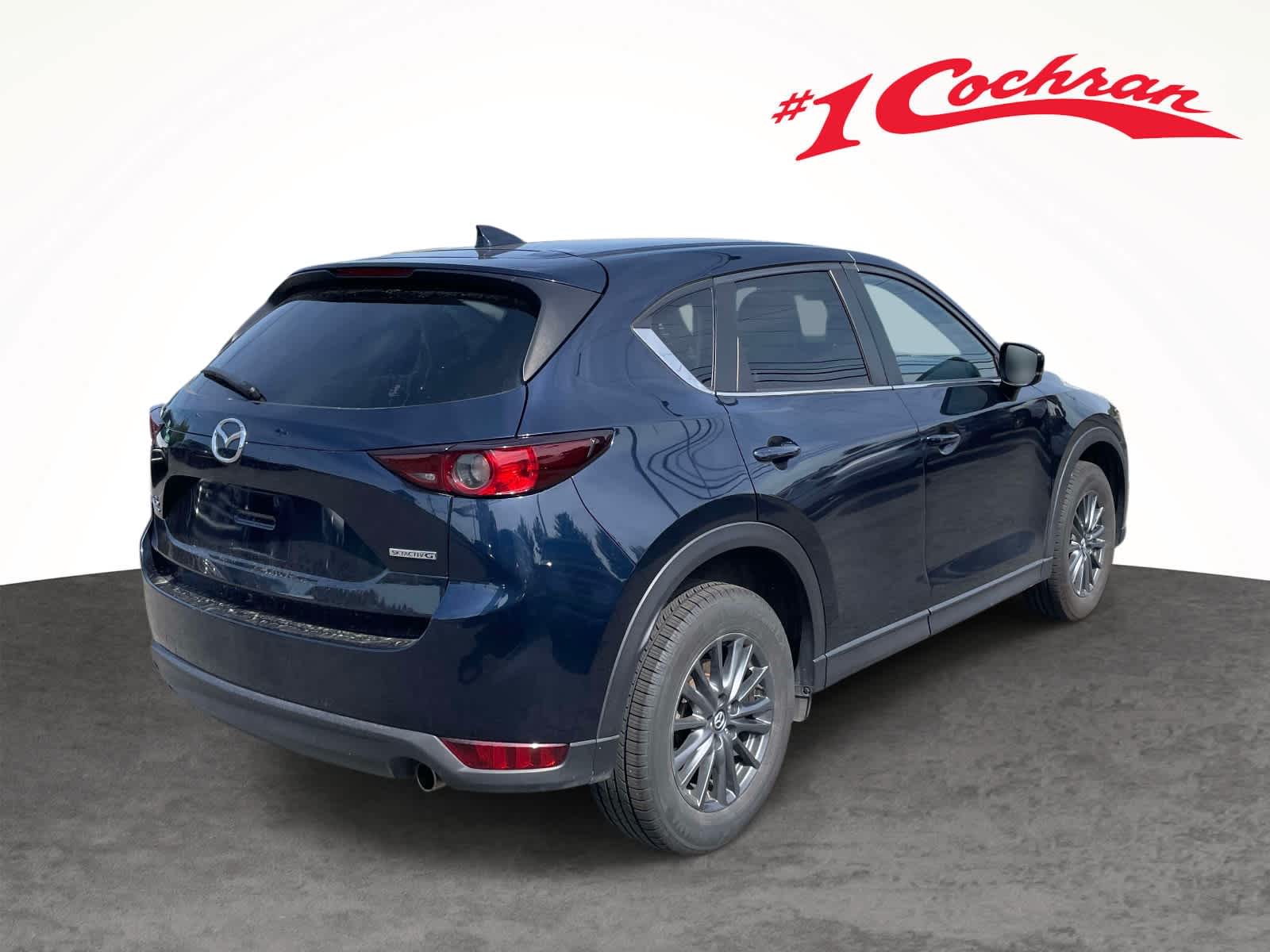 2021 Mazda CX-5 Touring Deep Crystal Blue Mica at Cochran Mazda