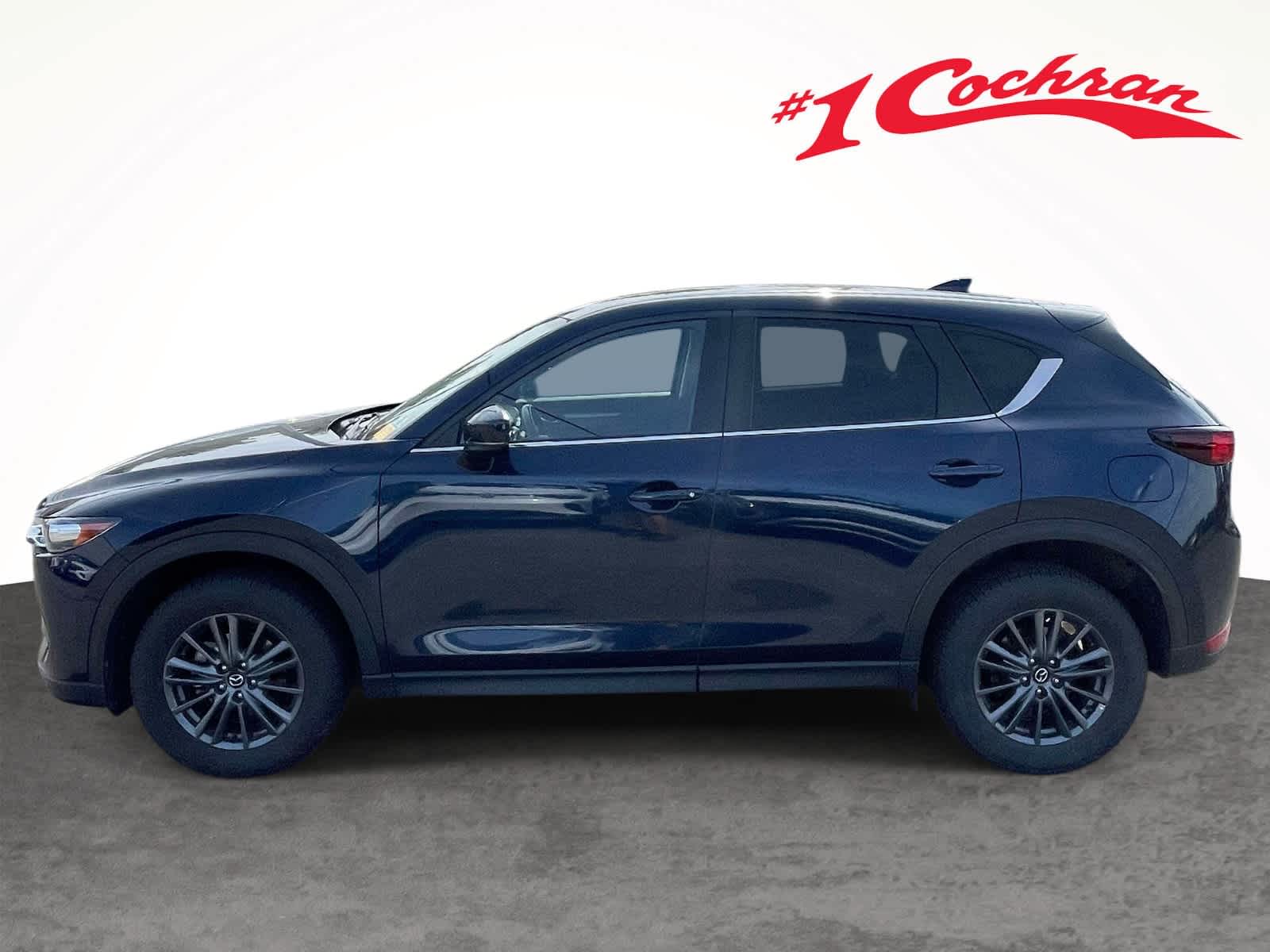 2021 Mazda CX-5 Touring Deep Crystal Blue Mica at Cochran Mazda