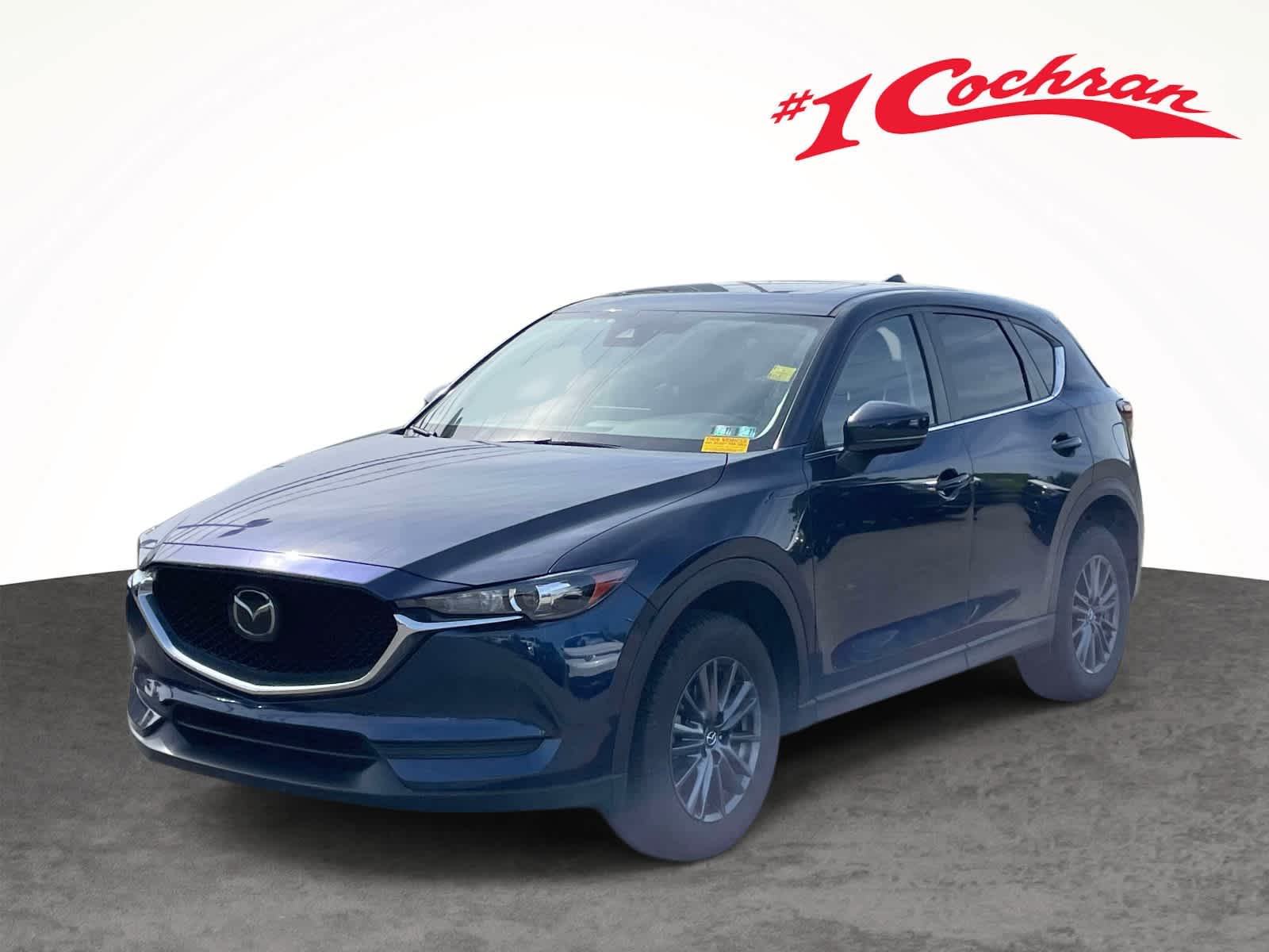 2021 Mazda CX-5 Touring Deep Crystal Blue Mica at Cochran Mazda