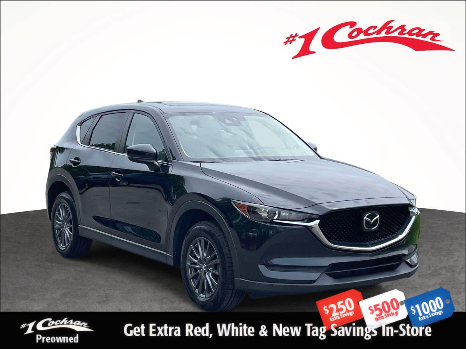 2020 Mazda CX-5 Touring Jet Black Mica at Woltz & Wind Ford
