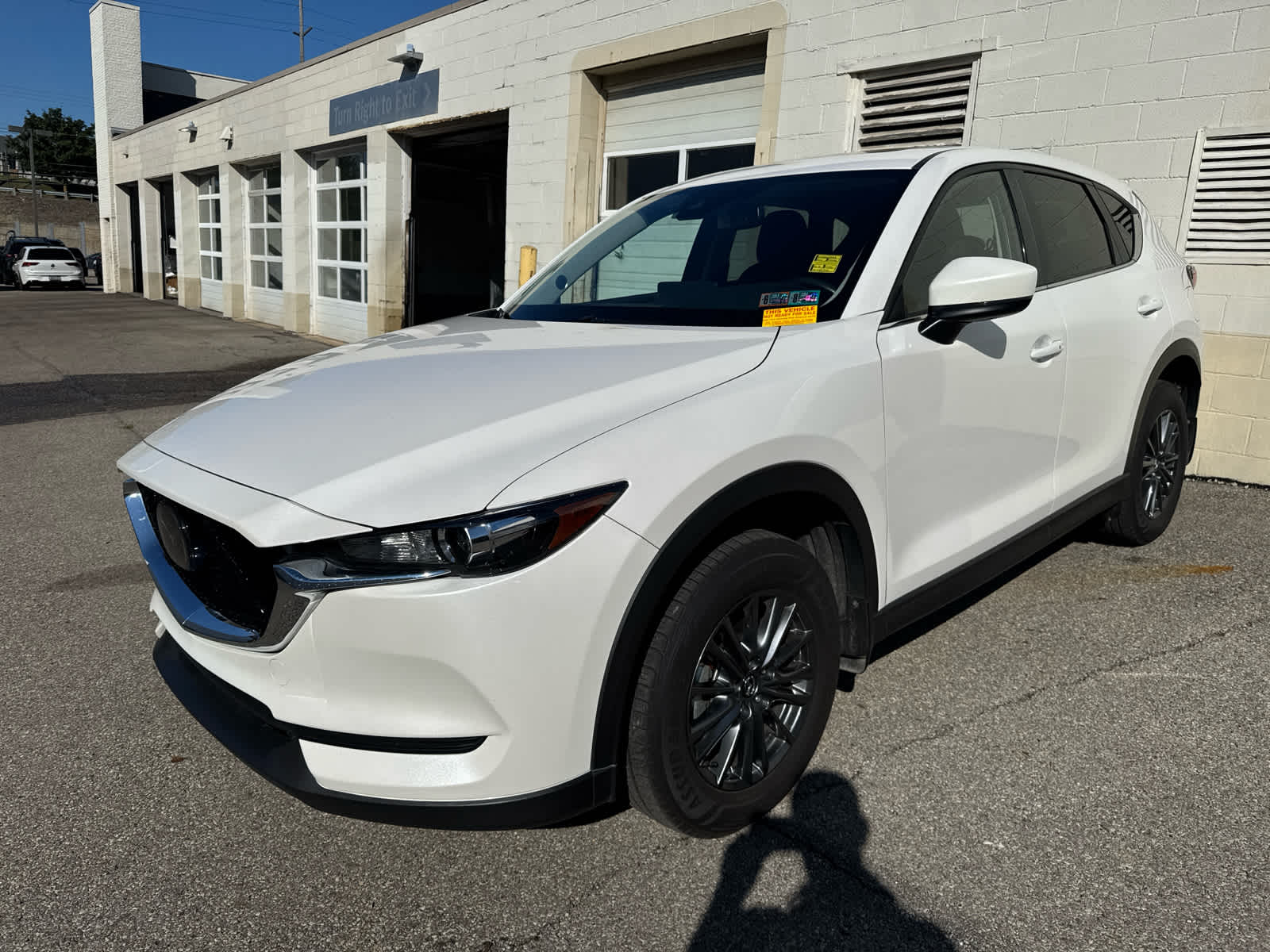 2021 Mazda CX-5 Touring Snowflake White Pearl Mica at Cochran Mazda