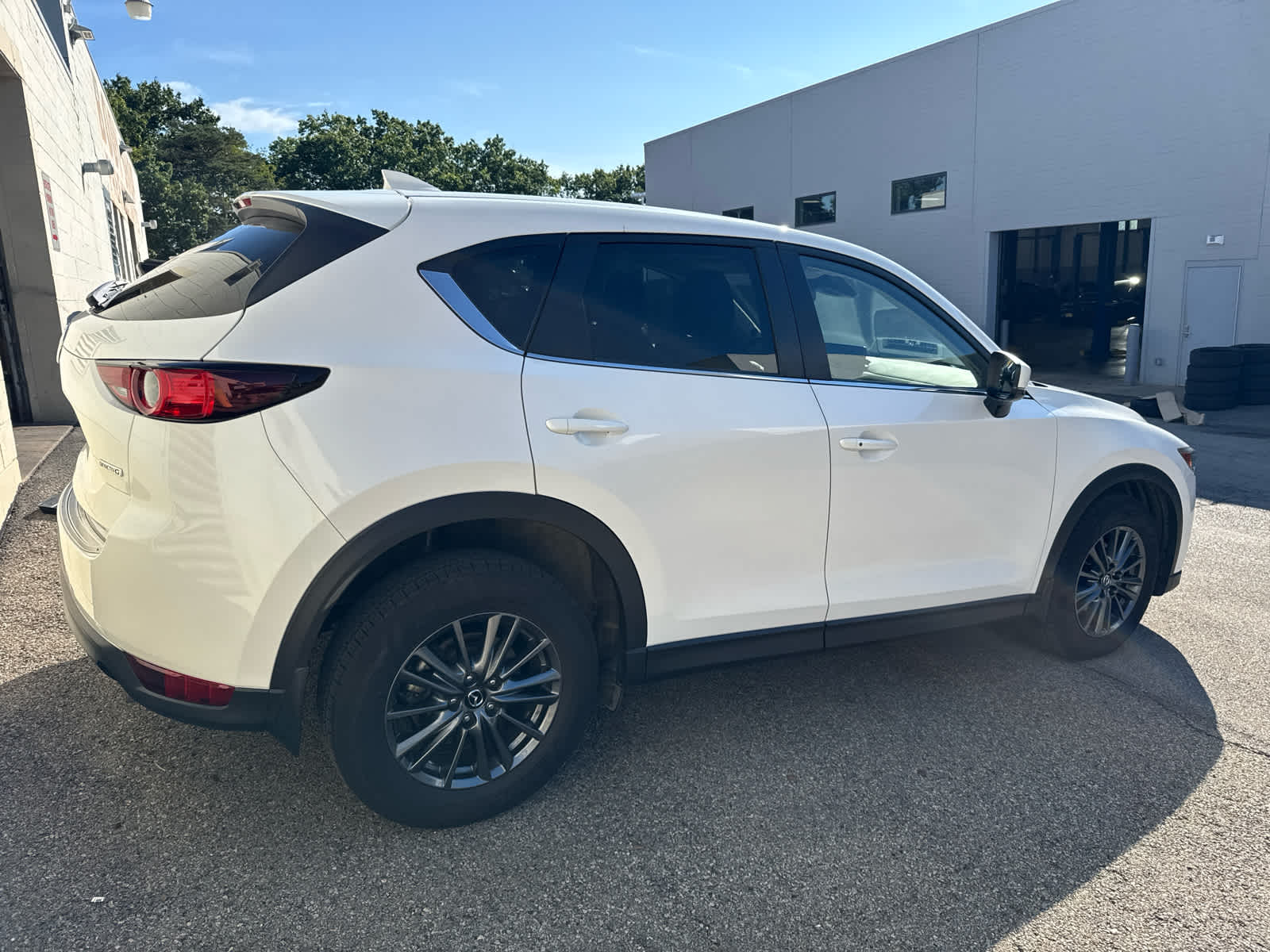 2021 Mazda CX-5 Touring Snowflake White Pearl Mica at Cochran Mazda