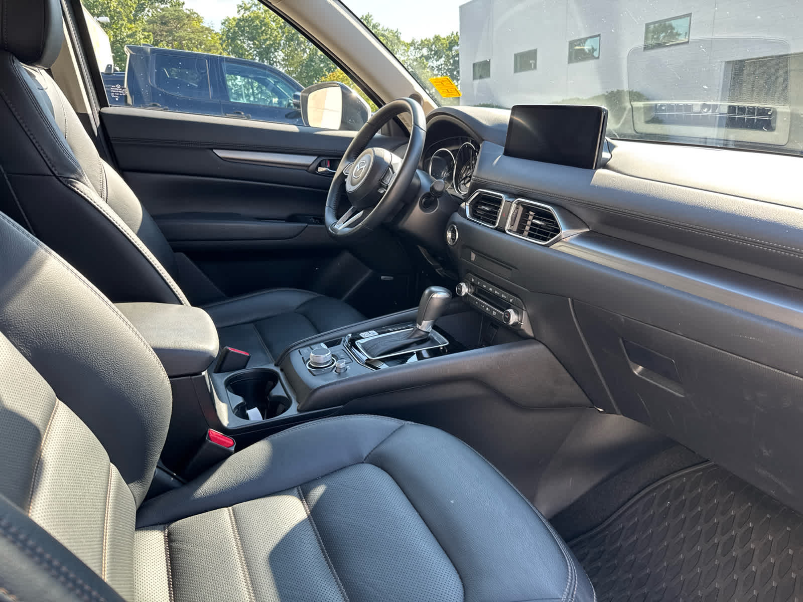 2021 Mazda CX-5 Touring Snowflake White Pearl Mica at Cochran Mazda