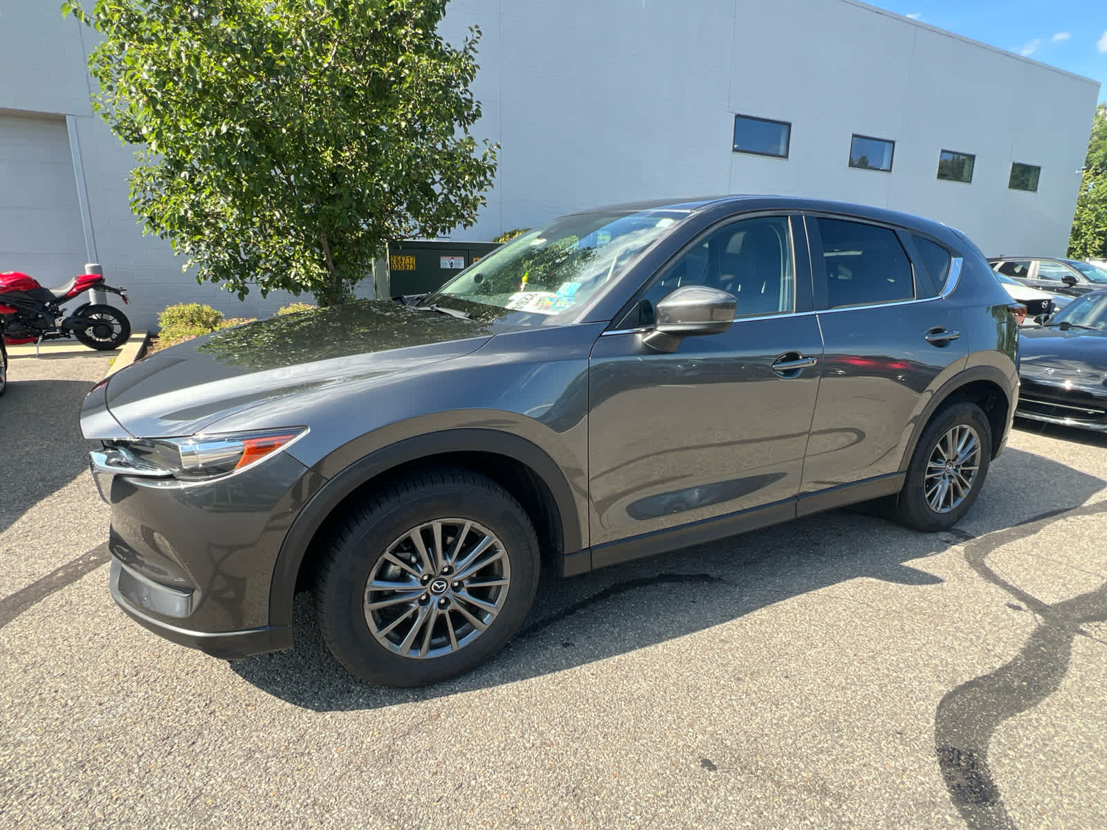 2021 Mazda CX-5 Touring Machine Gray Metallic at Cochran Mazda