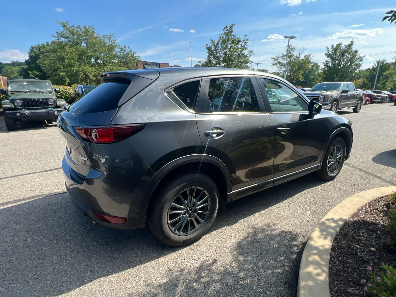 2021 Mazda CX-5 Touring Machine Gray Metallic at Cochran Mazda
