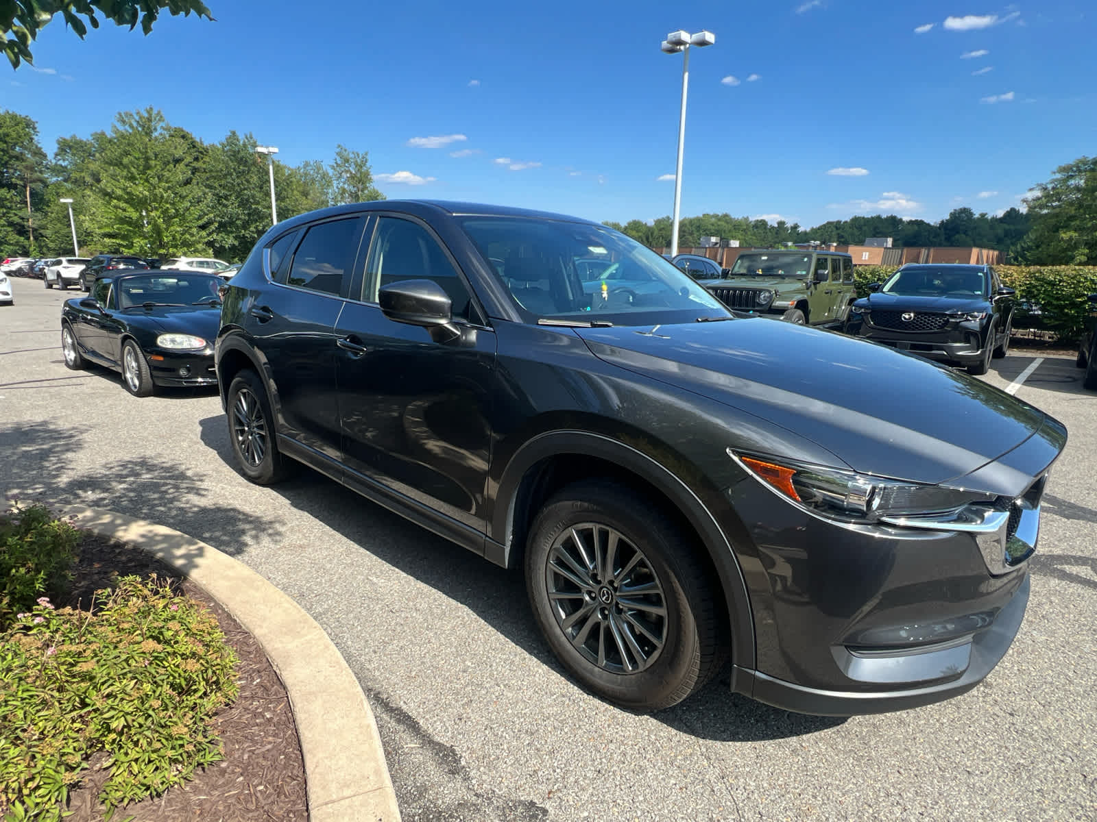 2021 Mazda CX-5 Touring Machine Gray Metallic at Cochran Mazda