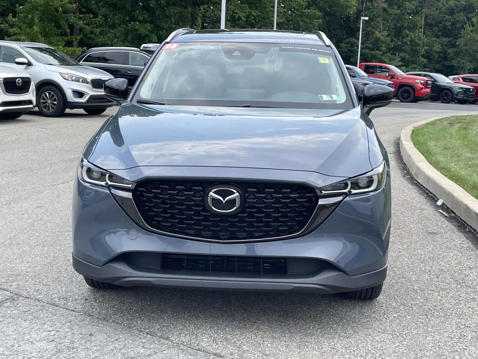 2023 Mazda CX-5 2.5 S Carbon Edition Polymetal Gray at Cochran Mazda