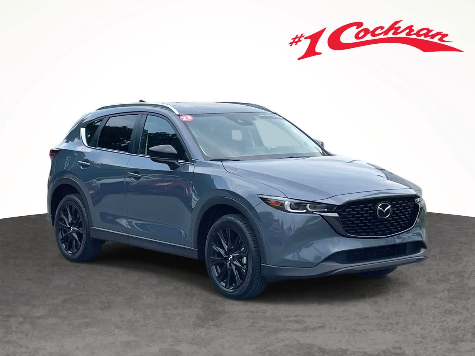 2023 Mazda CX-5 2.5 S Carbon Edition Polymetal Gray at Cochran Mazda