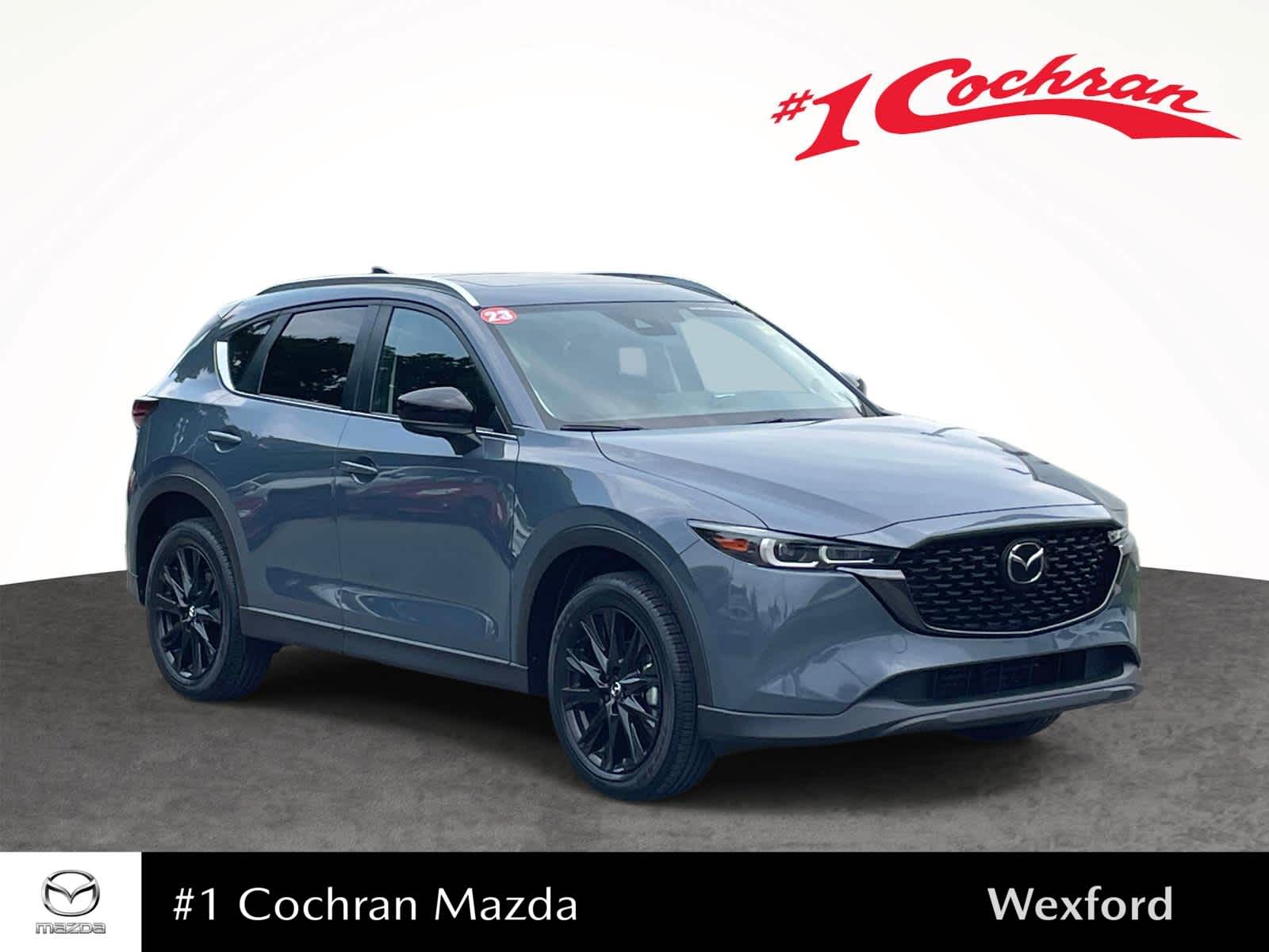 2023 Mazda CX-5 2.5 S Carbon Edition Polymetal Gray at Cochran Mazda
