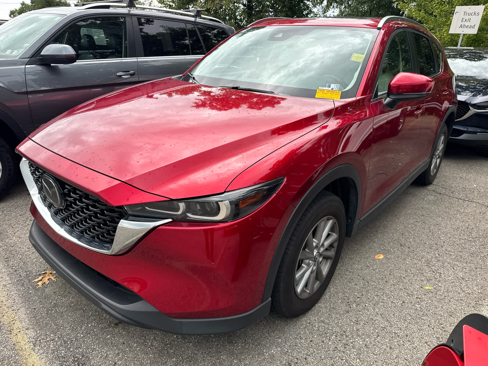 2023 Mazda CX-5 2.5 S Preferred Package Soul Red Crystal Metallic at Bud's Auto Sales