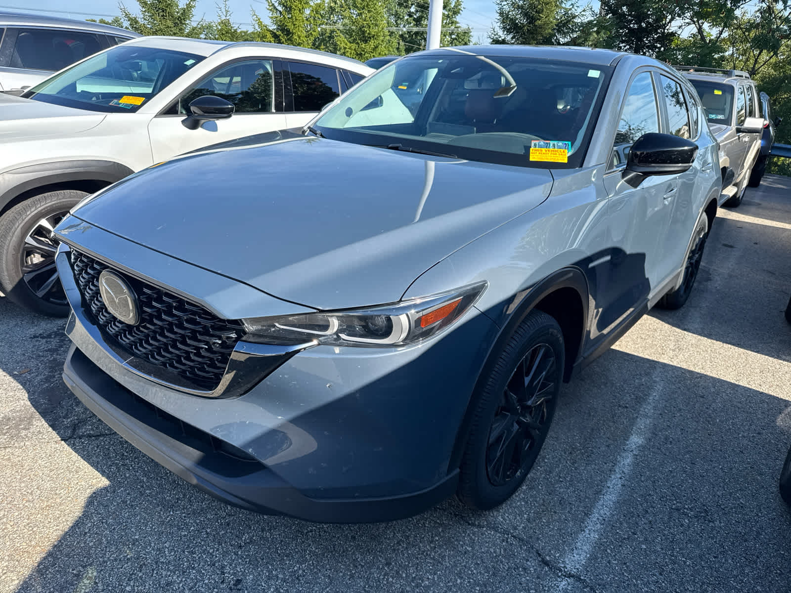 2024 Mazda CX-5 2.5 S Carbon Edition Polymetal Gray Metallic at Bud's Auto Sales