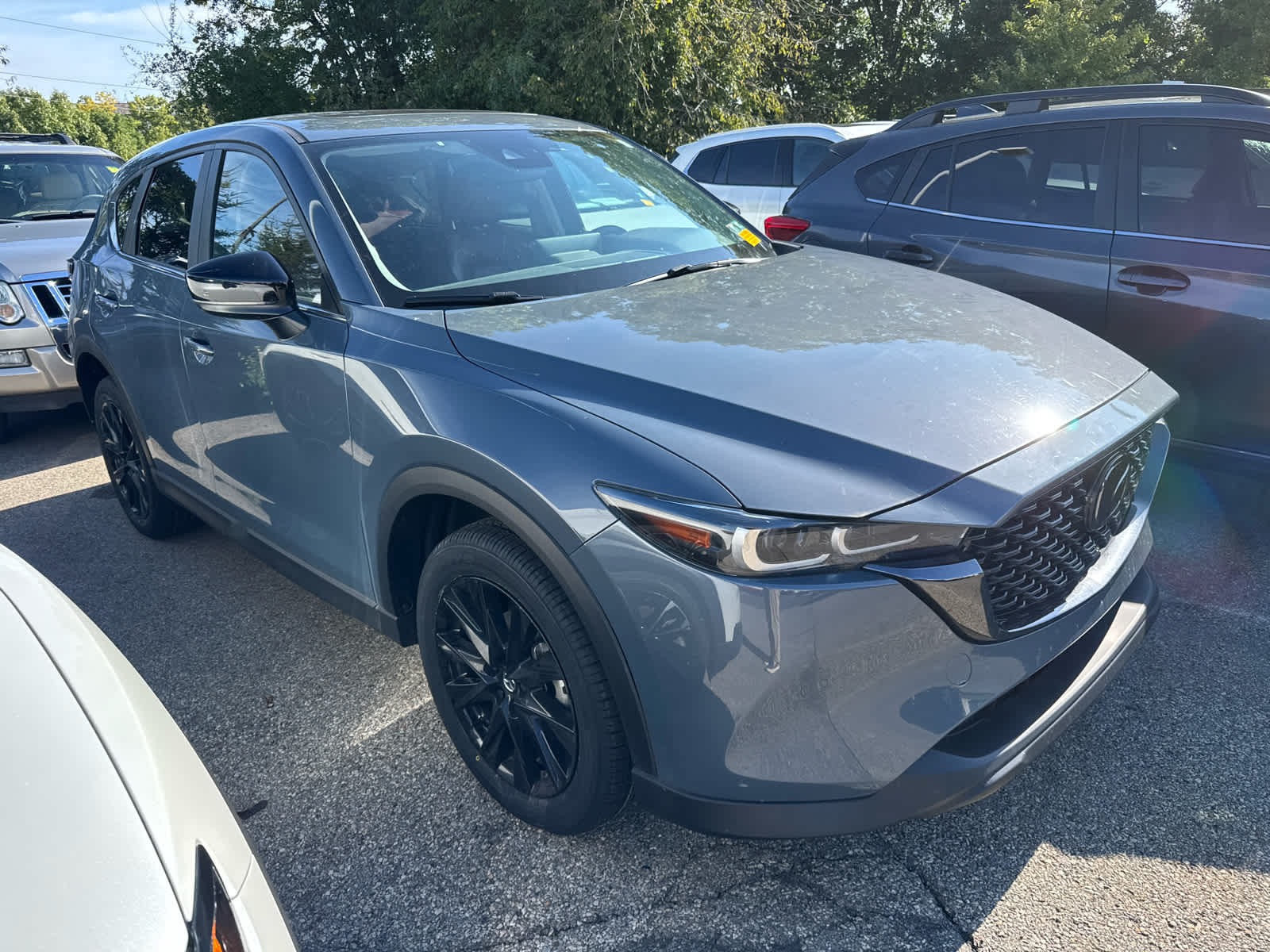2024 Mazda CX-5 2.5 S Carbon Edition Polymetal Gray Metallic at Bud's Auto Sales