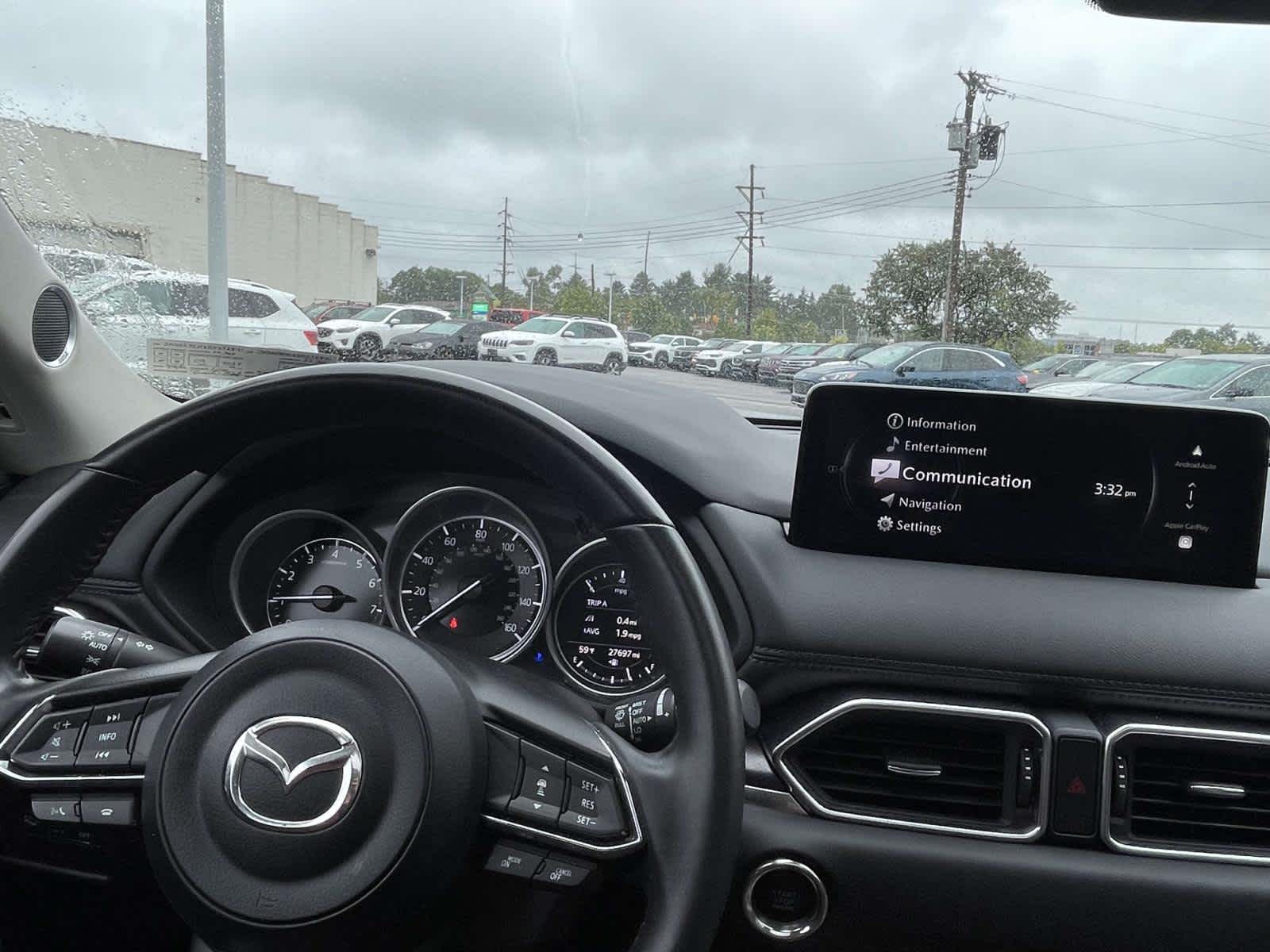 2024 Mazda CX-5 2.5 S Carbon Edition Polymetal Gray Metallic at Bud's Auto Sales