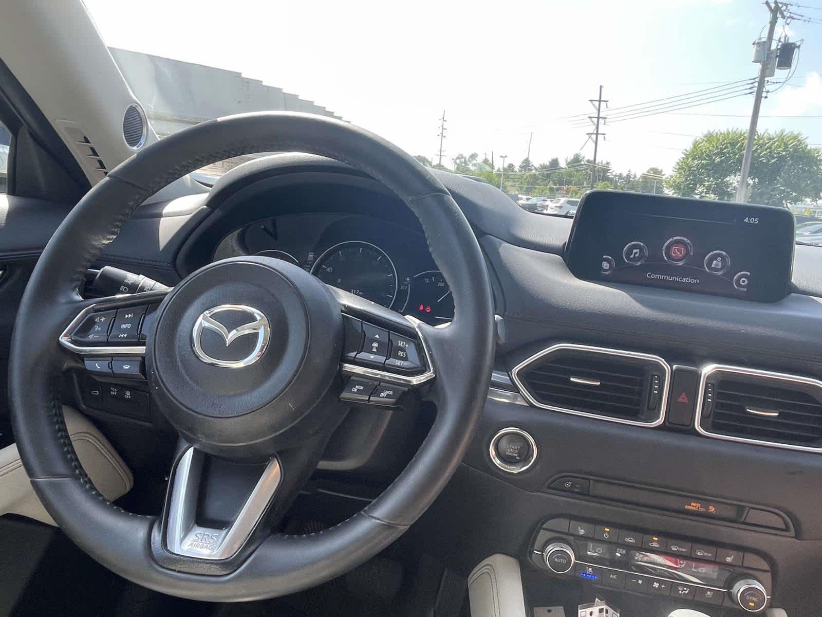 2019 Mazda CX-5 Grand Touring Snowflake White Pearl Mica at Cochran Mazda