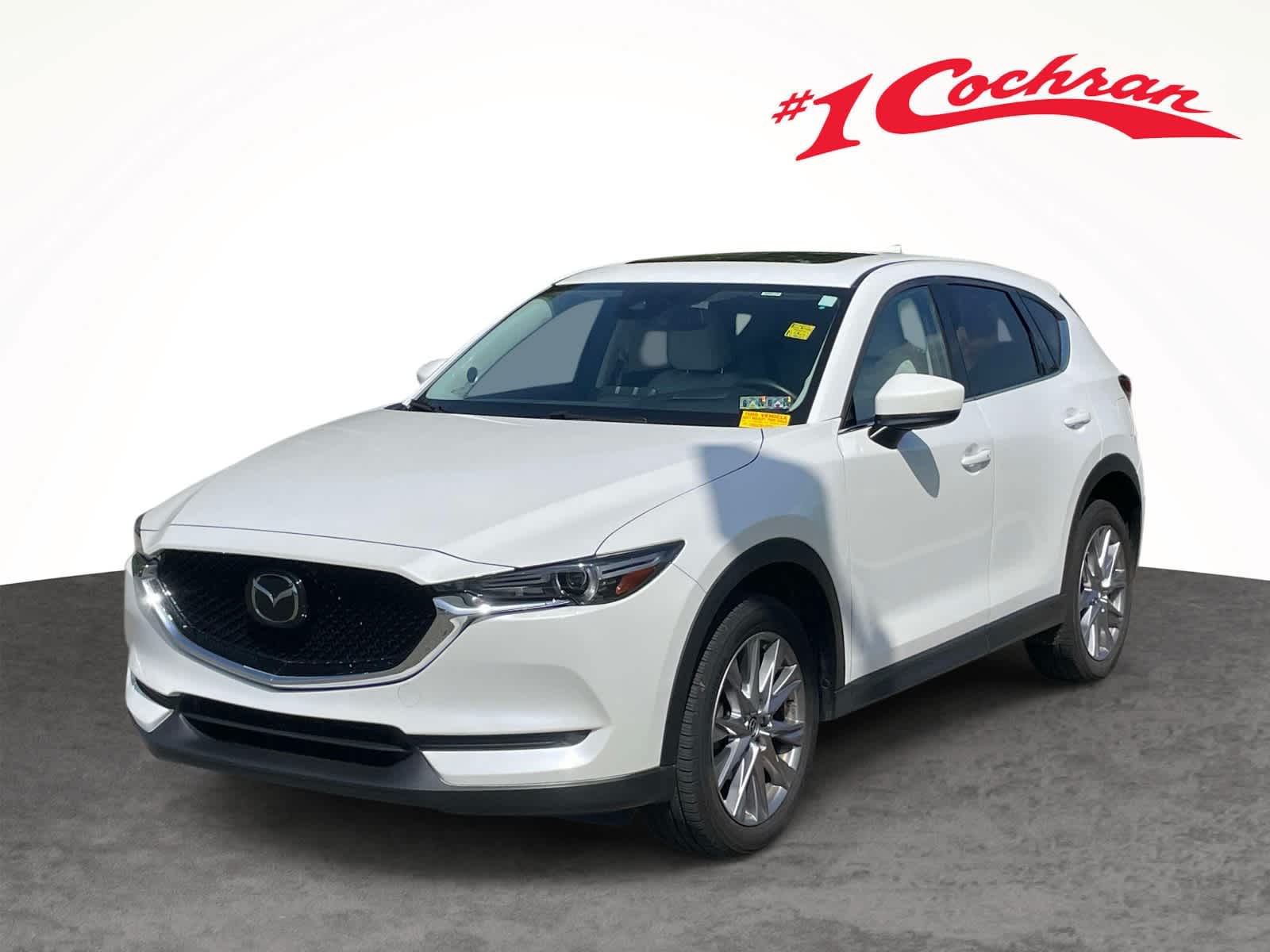 2019 Mazda CX-5 Grand Touring Snowflake White Pearl Mica at Cochran Mazda