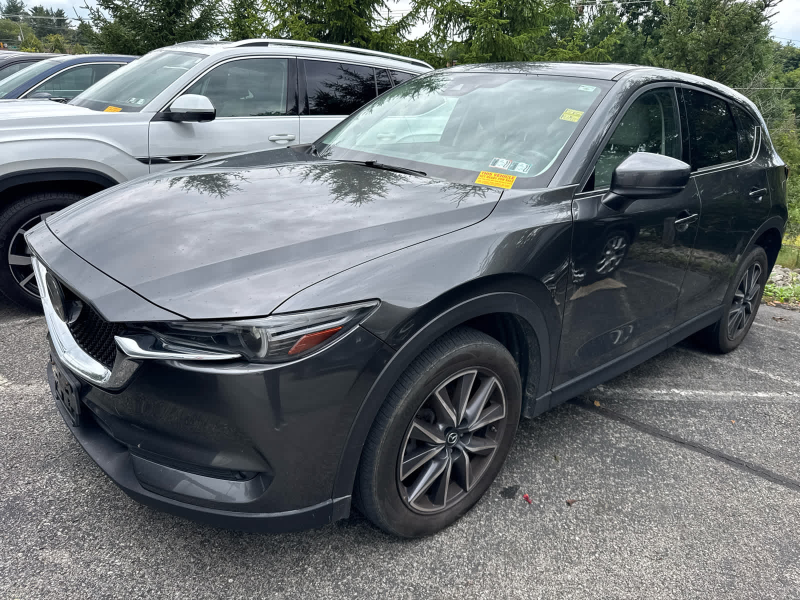 2018 Mazda CX-5 Grand Touring Machine Gray Metallic at Cochran Mazda