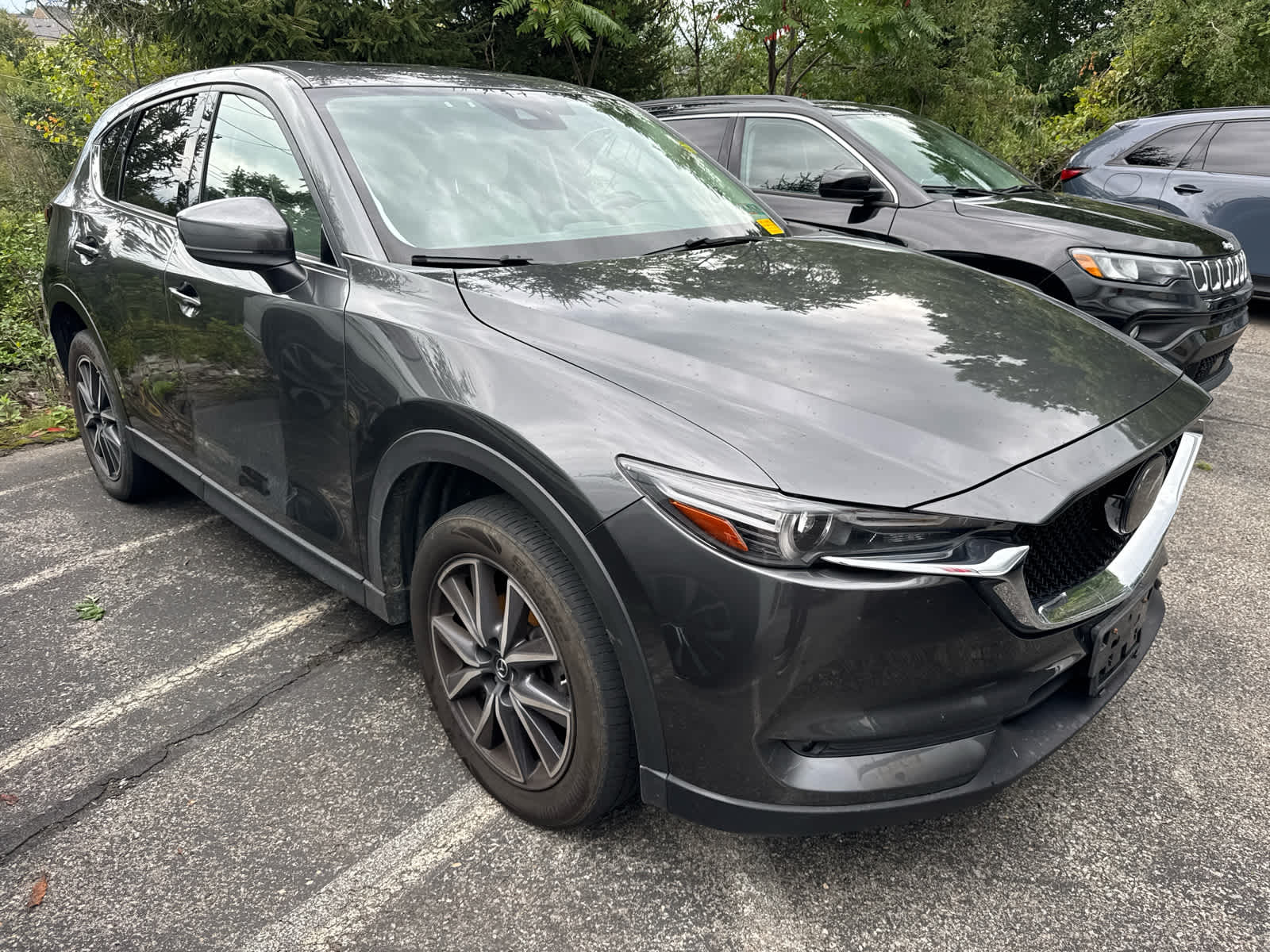 2018 Mazda CX-5 Grand Touring Machine Gray Metallic at Cochran Mazda