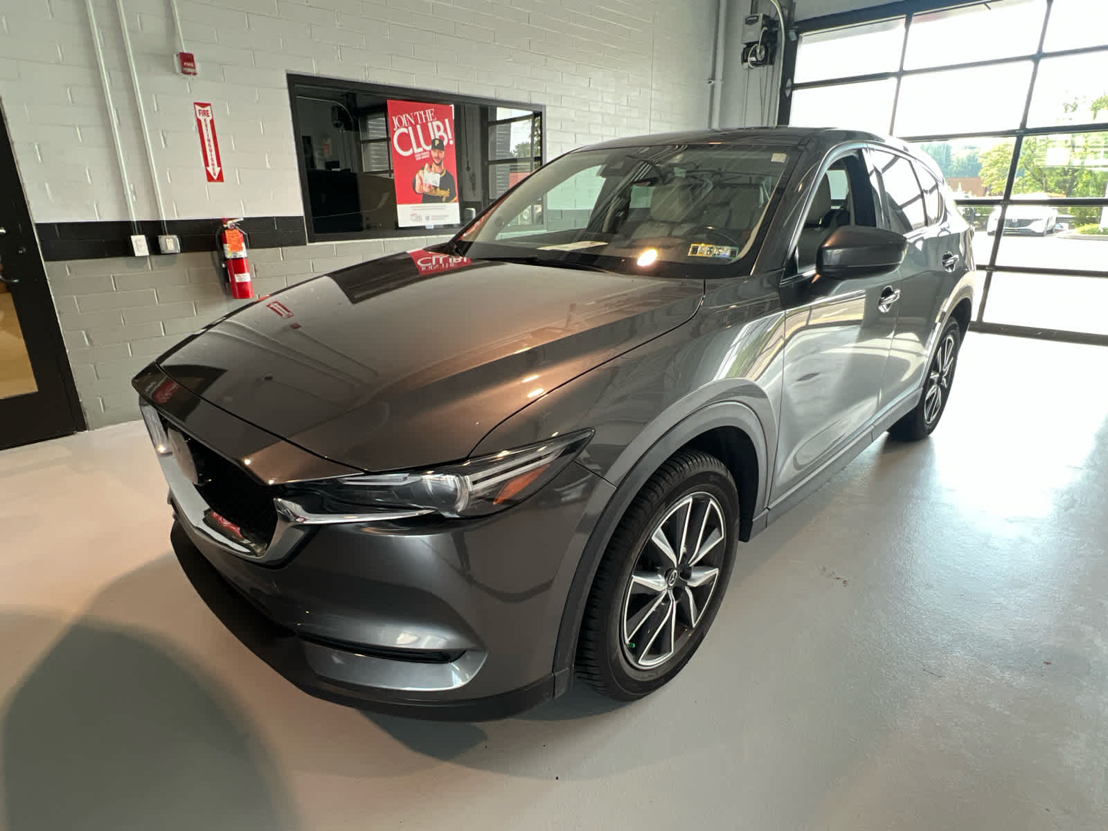 2018 Mazda CX-5 Grand Touring Machine Gray Metallic at Cochran Mazda