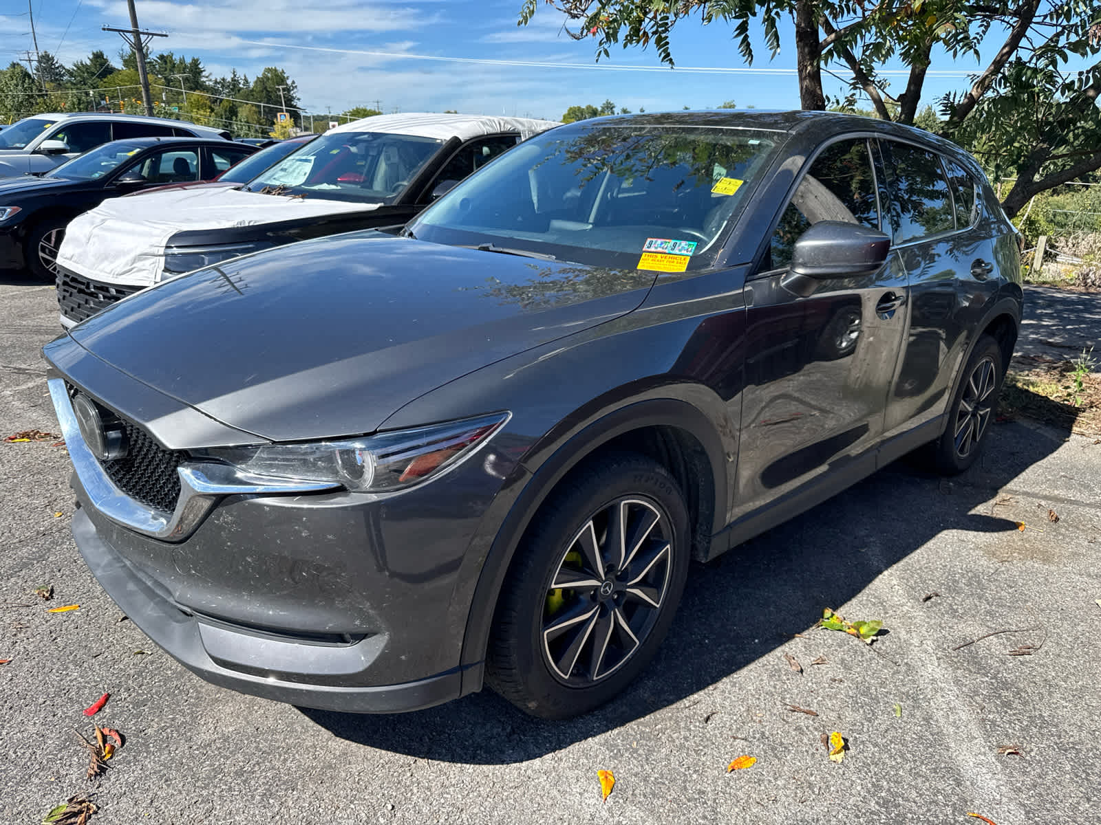 2018 Mazda CX-5 Grand Touring Machine Gray Metallic at Cochran Mazda