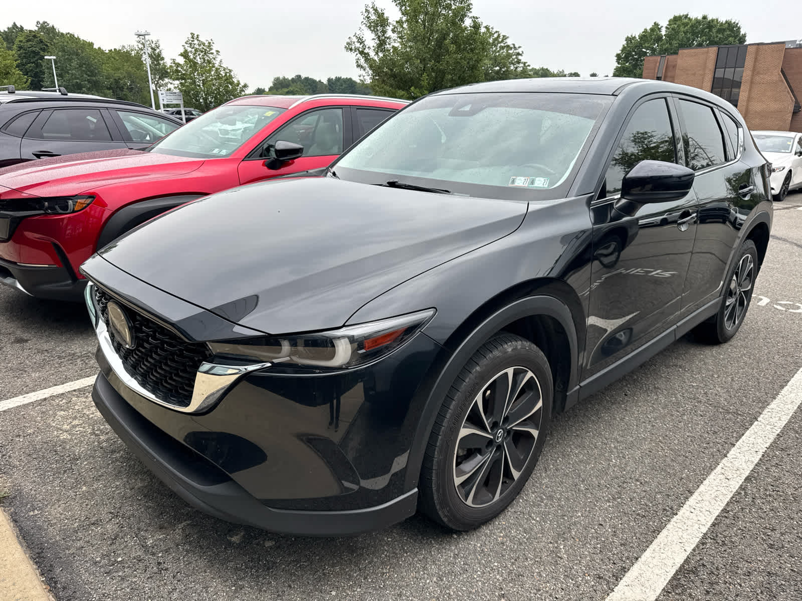 2023 Mazda CX-5 2.5 S Premium Package Jet Black Mica at Bud's Auto Sales