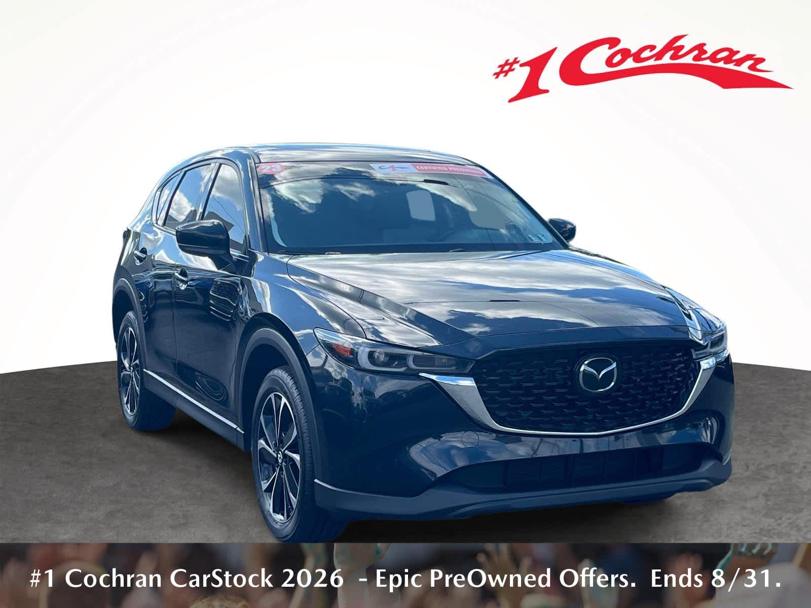 2023 Mazda CX-5 2.5 S Premium Package Jet Black Mica at Bud's Auto Sales