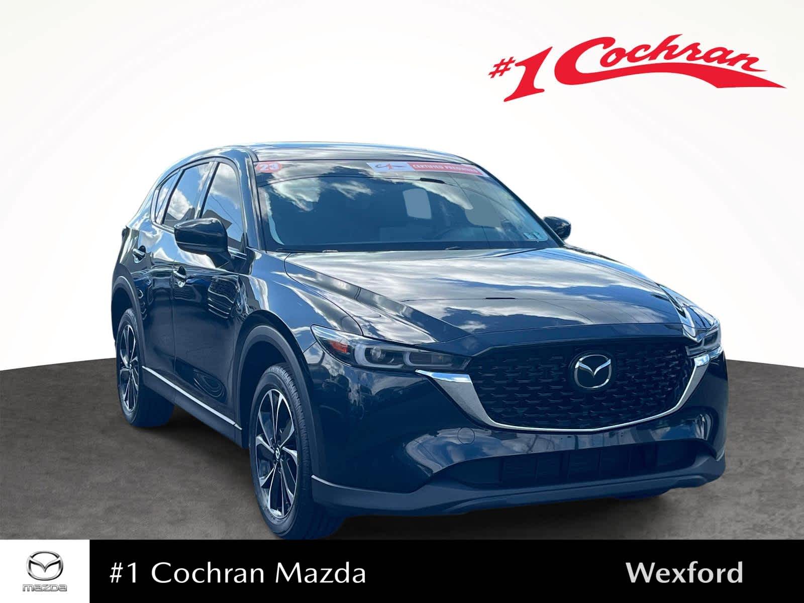 2023 Mazda CX-5 2.5 S Premium Package Jet Black Mica at Bud's Auto Sales