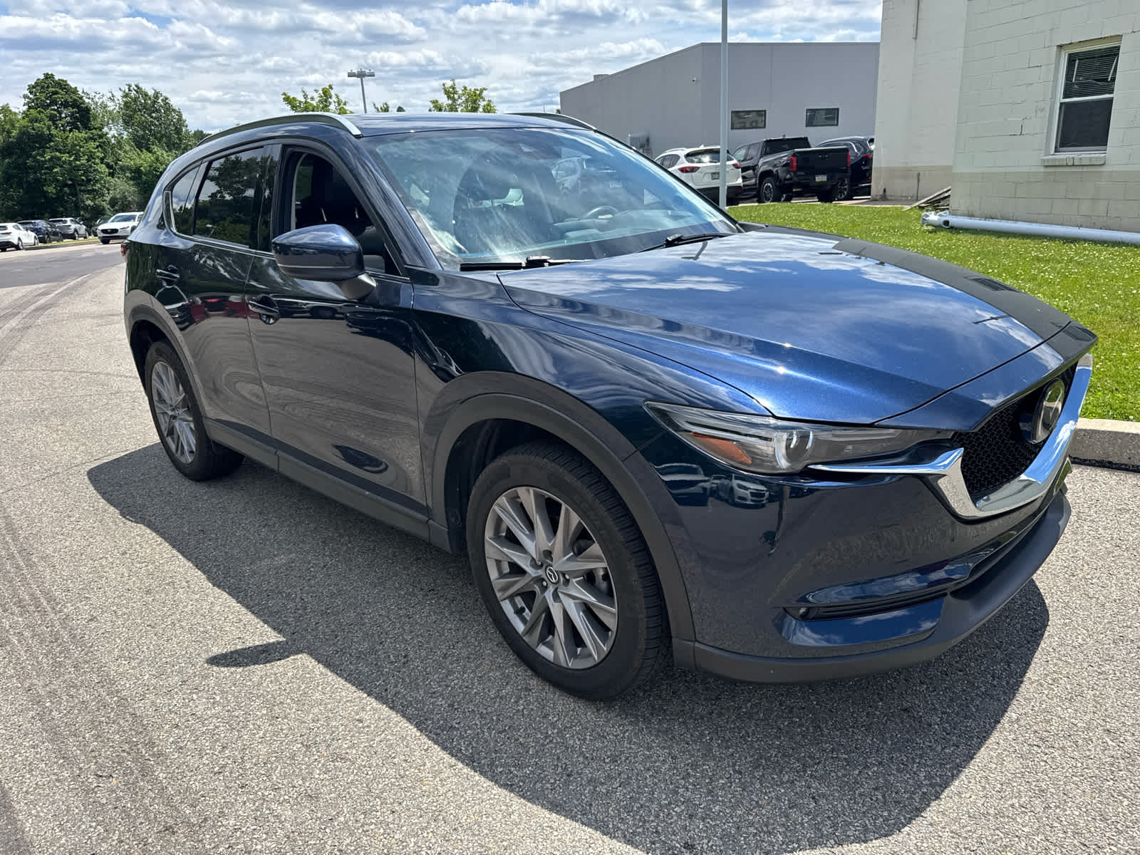 2020 Mazda CX-5 Grand Touring Deep Crystal Blue Mica at Woltz & Wind Ford