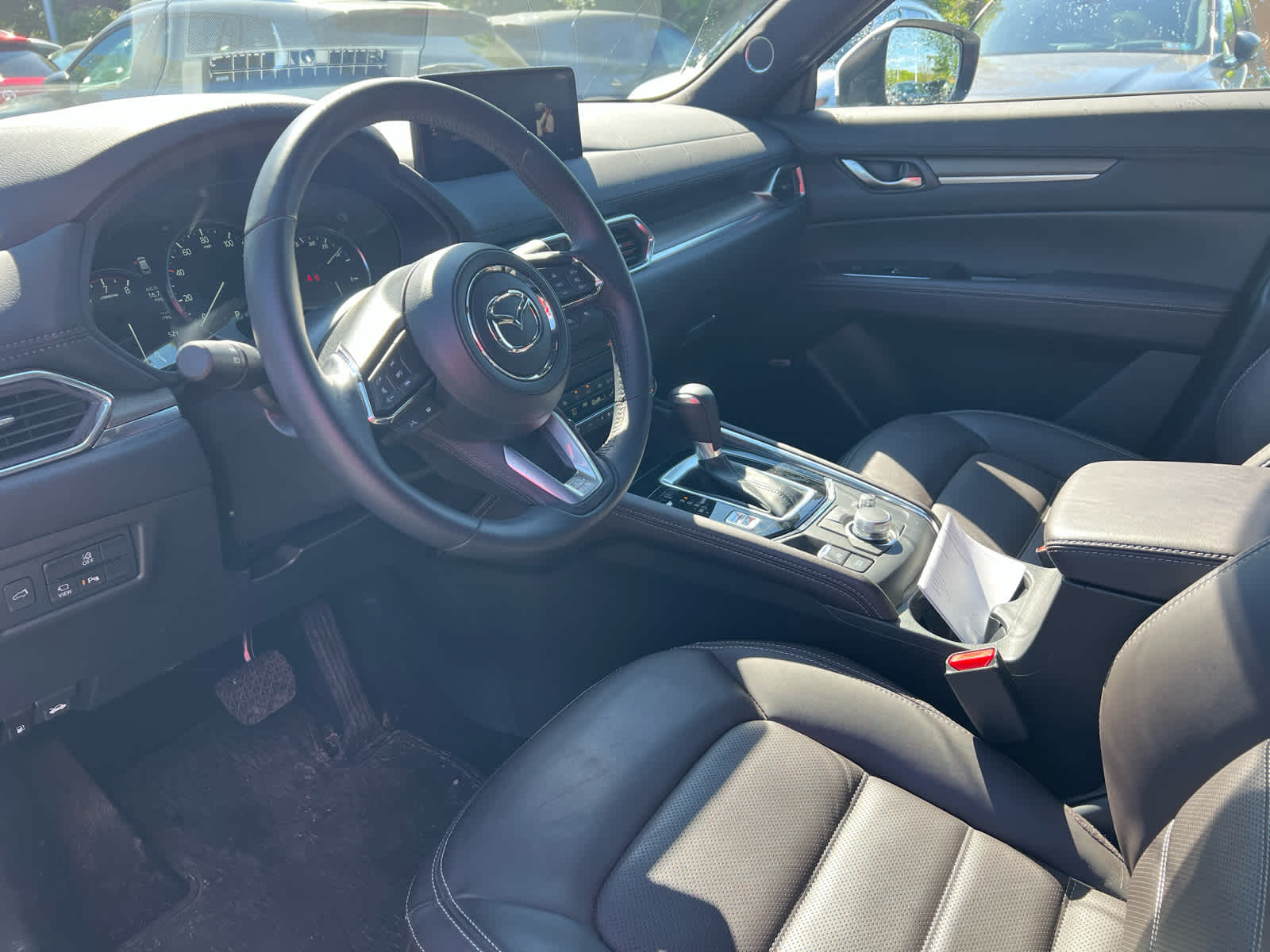 2025 Mazda CX-5 2.5 Turbo Signature Rhodium White Metallic at Diehl Automotive
