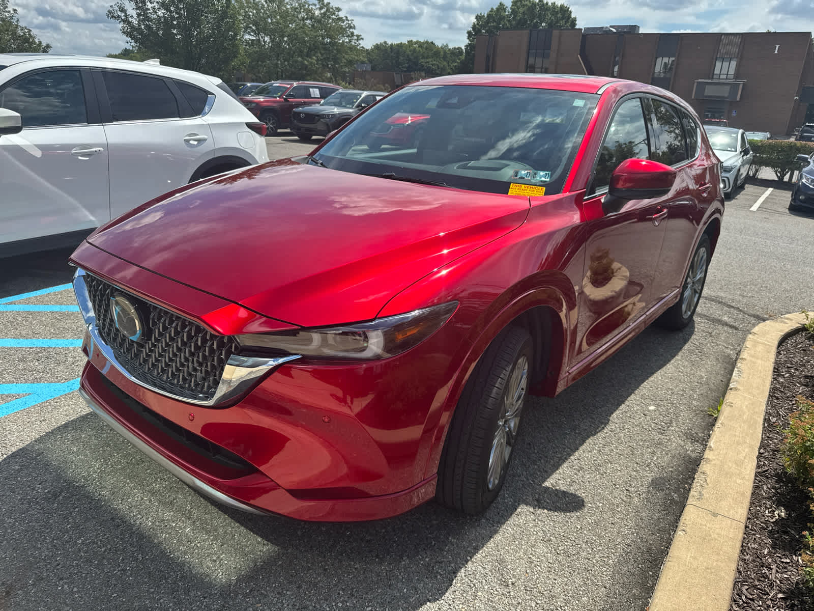 2024 Mazda CX-5 2.5 Turbo Signature Soul Red Crystal Metallic at Bud's Auto Sales