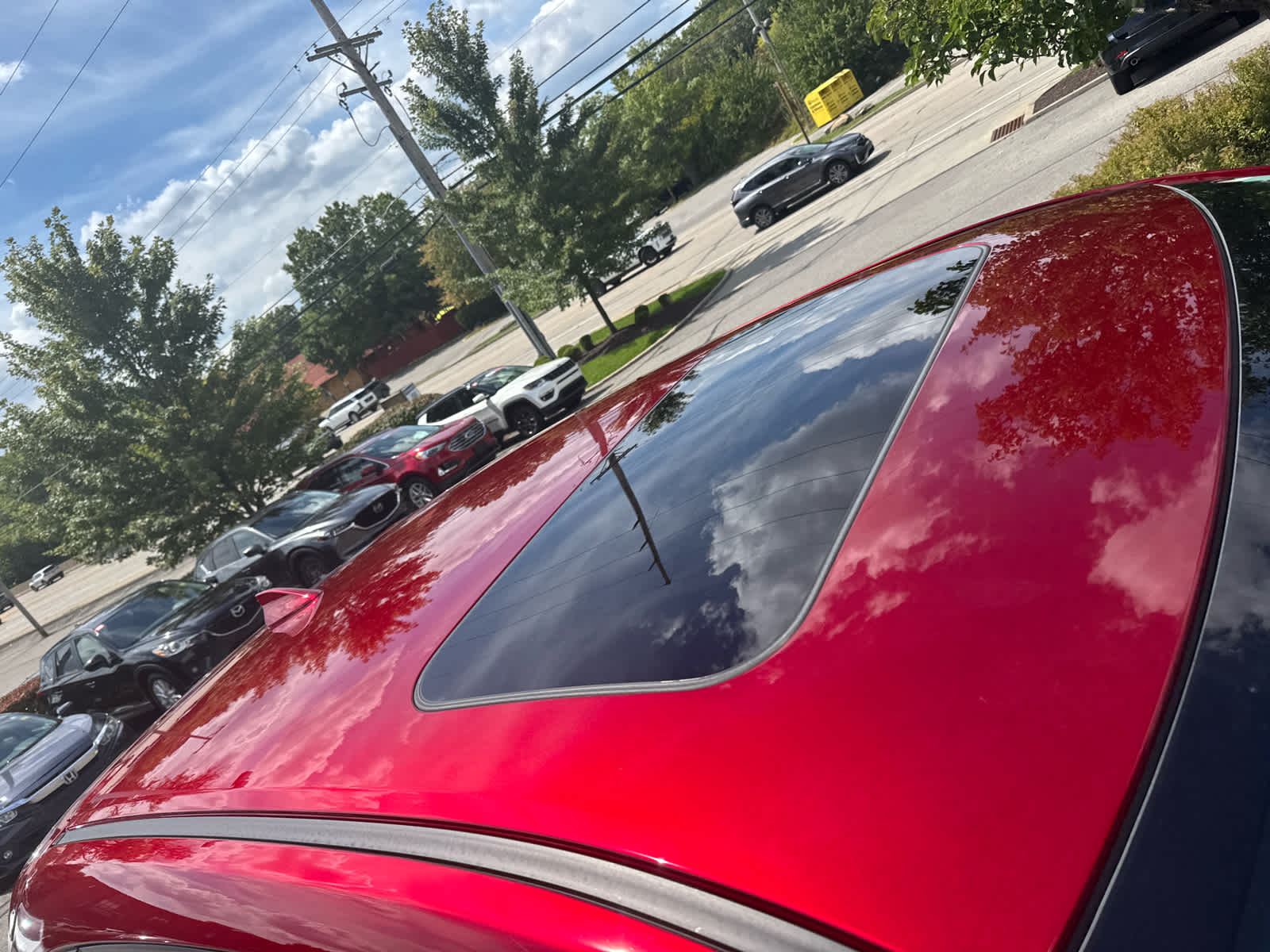 2024 Mazda CX-5 2.5 Turbo Signature Soul Red Crystal Metallic at Bud's Auto Sales