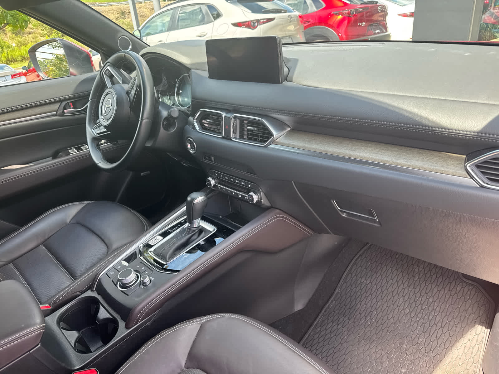2024 Mazda CX-5 2.5 Turbo Signature Soul Red Crystal Metallic at Bud's Auto Sales