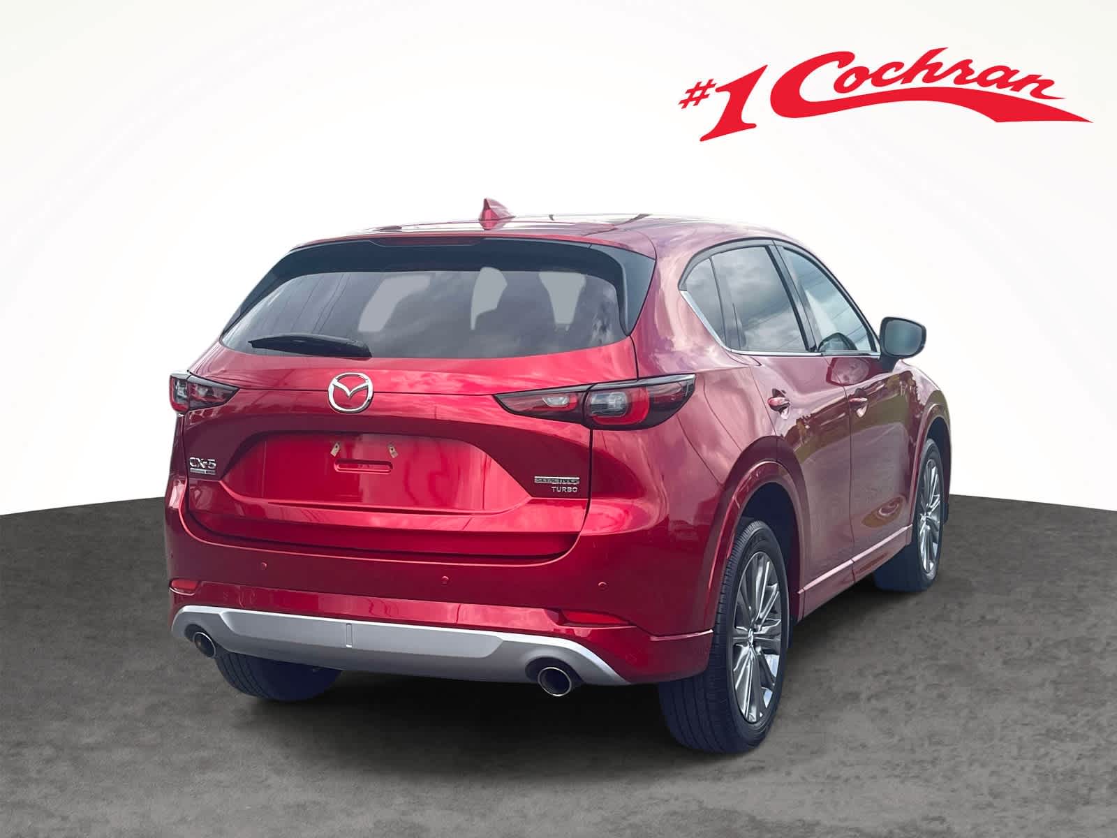 2024 Mazda CX-5 2.5 Turbo Signature Soul Red Crystal Metallic at Cochran Mazda