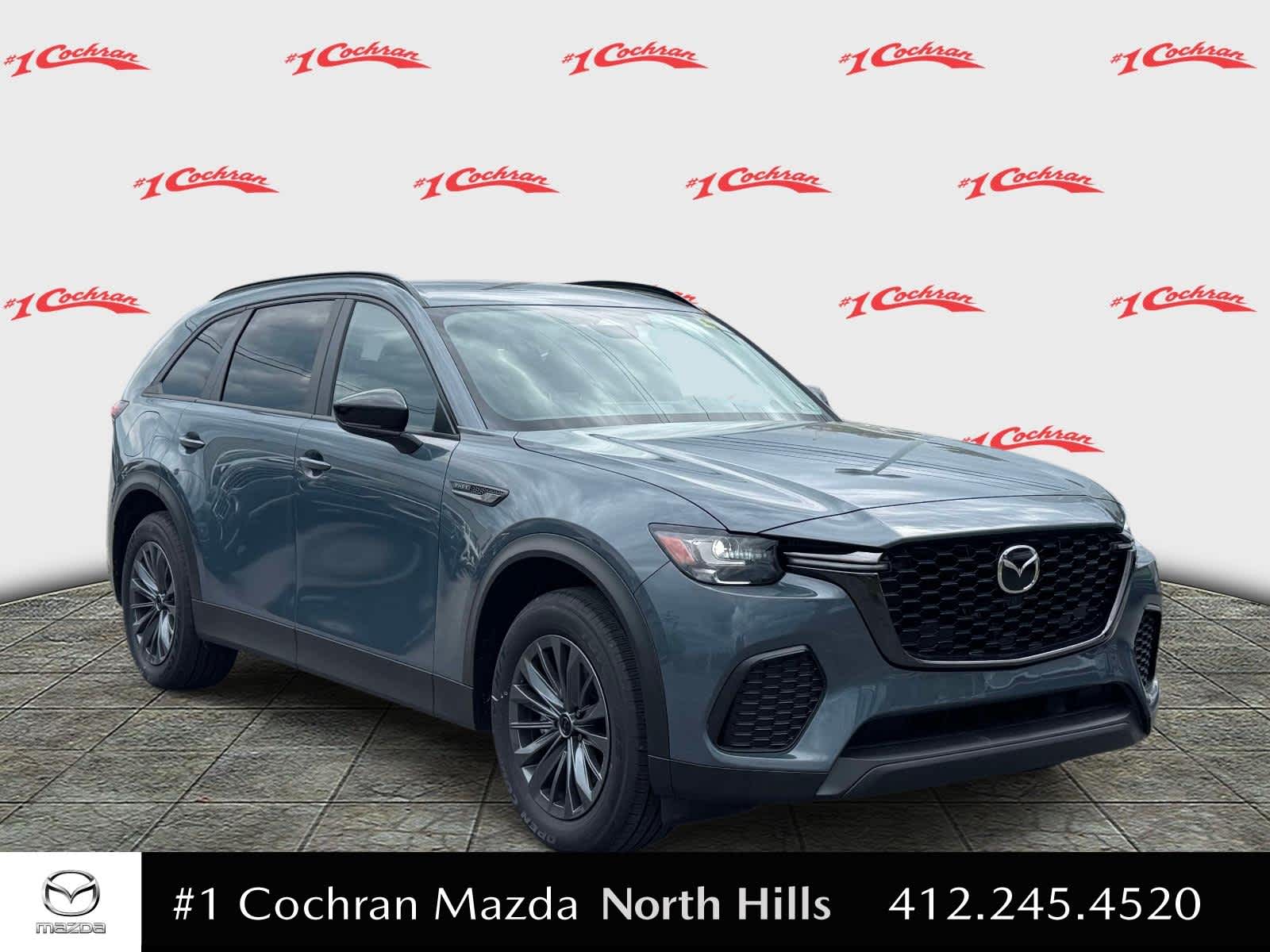 2026 Mazda CX-70 PHEV SC Polymetal Gray Metallic at Cochran Mazda
