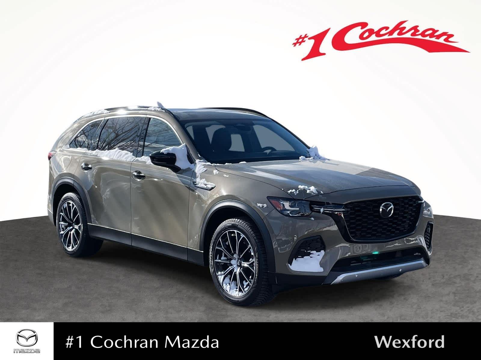 2025 Mazda CX-70 PHEV Premium Package Zircon Sand Metallic at Cochran Mazda
