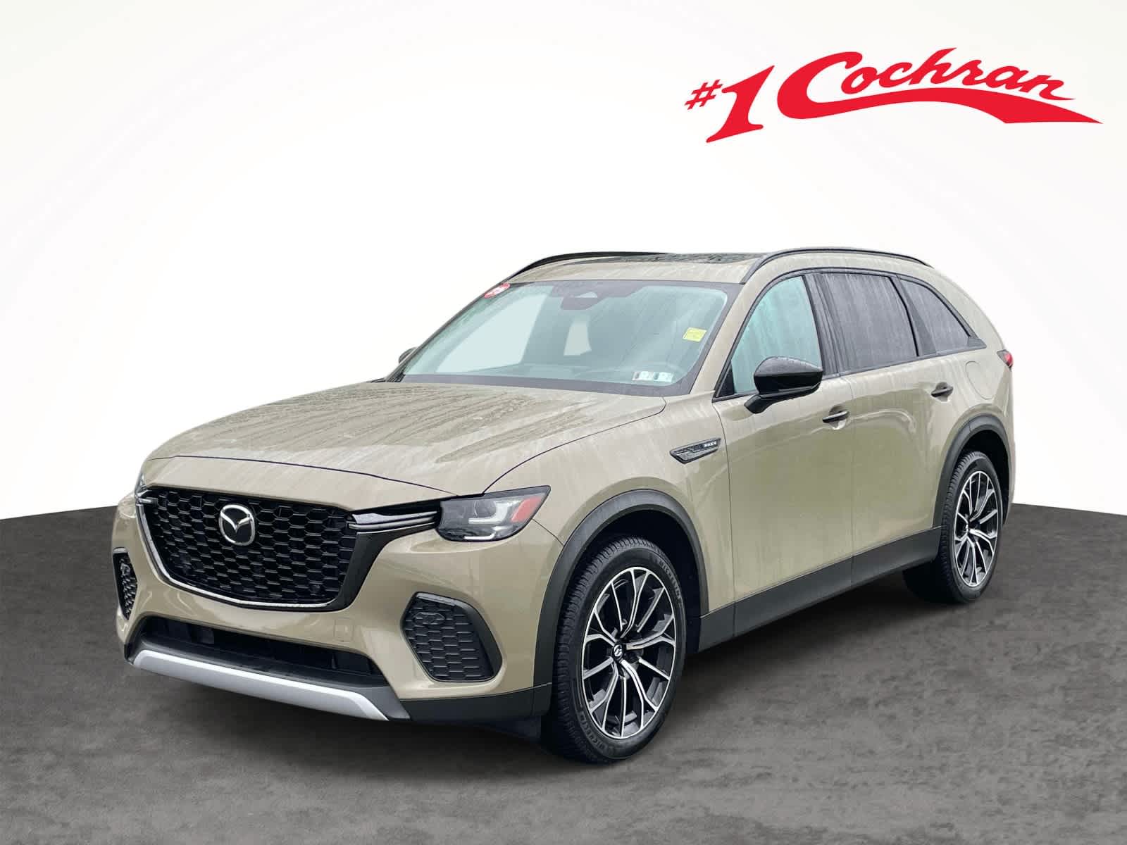 2025 Mazda CX-70 PHEV Premium Package Zircon Sand Metallic at Cochran Mazda
