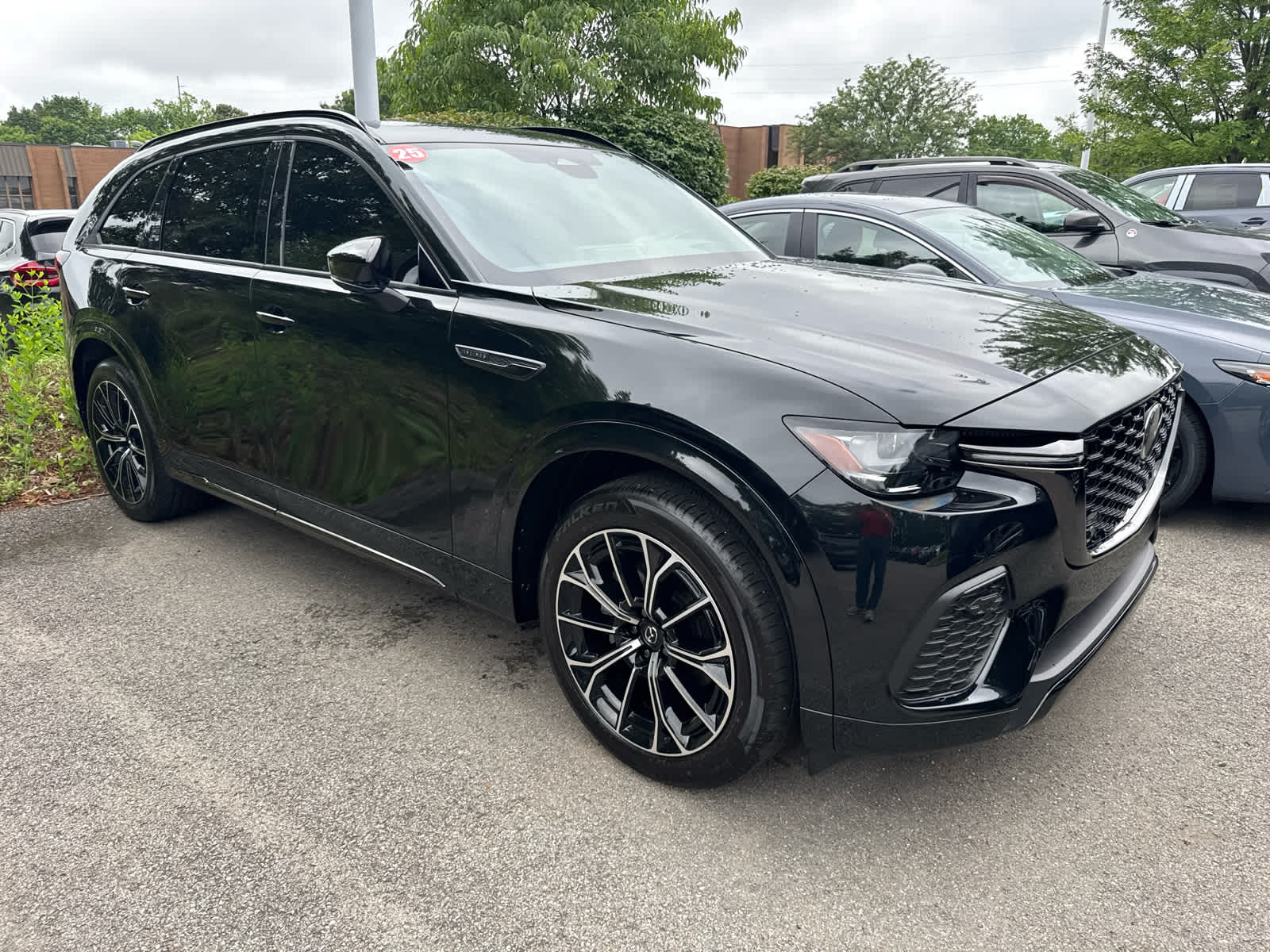 2025 Mazda CX-70 3.3 Turbo S Premium Package Jet Black Mica at Cochran Mazda