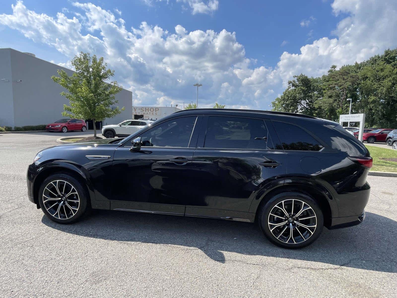 2025 Mazda CX-70 3.3 Turbo S Premium Package Jet Black Mica at Cochran Mazda